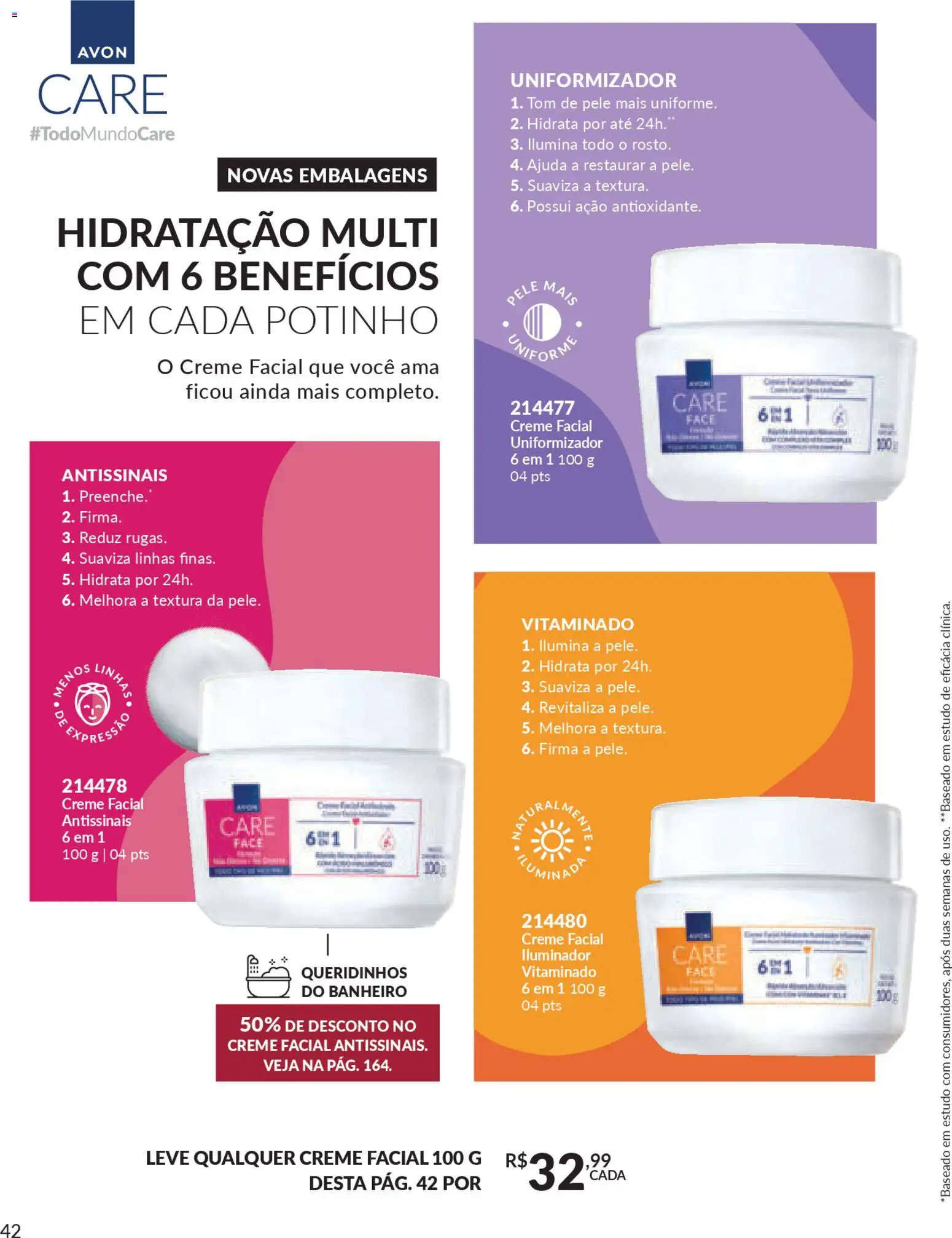 Avon Folheto - válido de 21.11.2025 | Página: 42 | Produtos: Creme, Iluminador