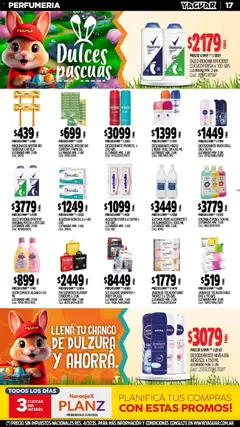 Vista previa Yaguar catálogo válido desde el 23.03.2026 | Página: 17 | Productos: Algodón, Shampoo, Jabón, Desodorante