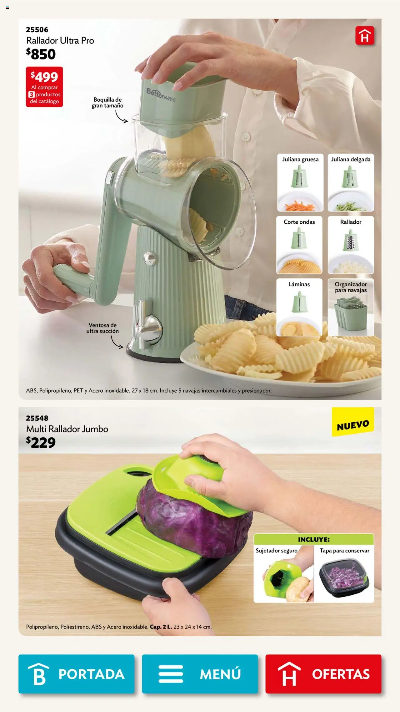 Nuevas ofertas de Betterware válidas en toda la República Mexicana desde el 29.09.2025. ¡Encuentra las mejores ofertas en Betterware - Campaña 10 2025! | Página: 40 | Productos: Organizador