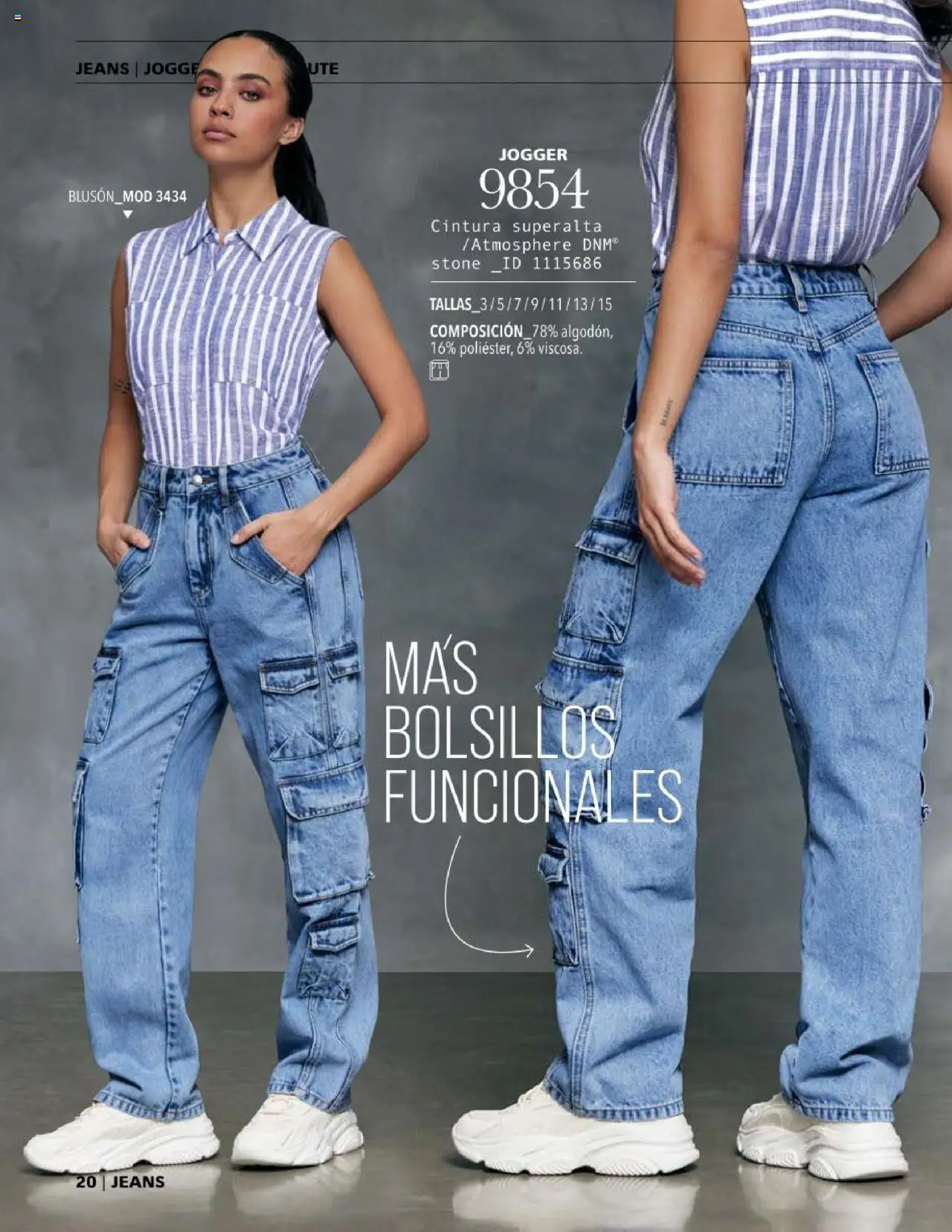 Nuevas ofertas de Price Shoes válidas en toda la República Mexicana desde el 11.02.2025. ¡Encuentra las mejores ofertas en Price Shoes catálogo Jeans Pri-Ver! | Página: 22