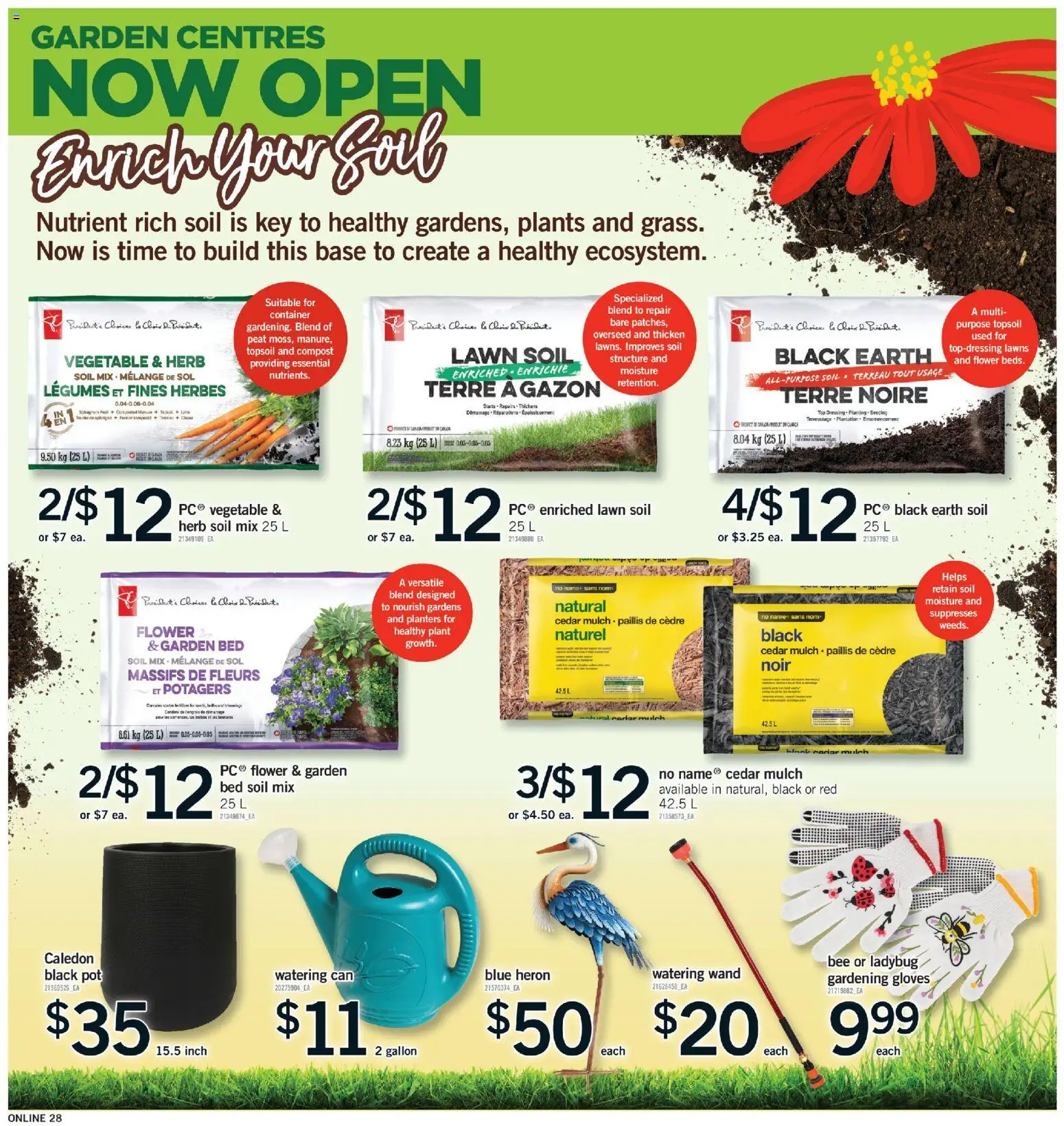 Fortinos flyer valid from 30.04.2026 | Page: 28 | Products: Gloves, Bed