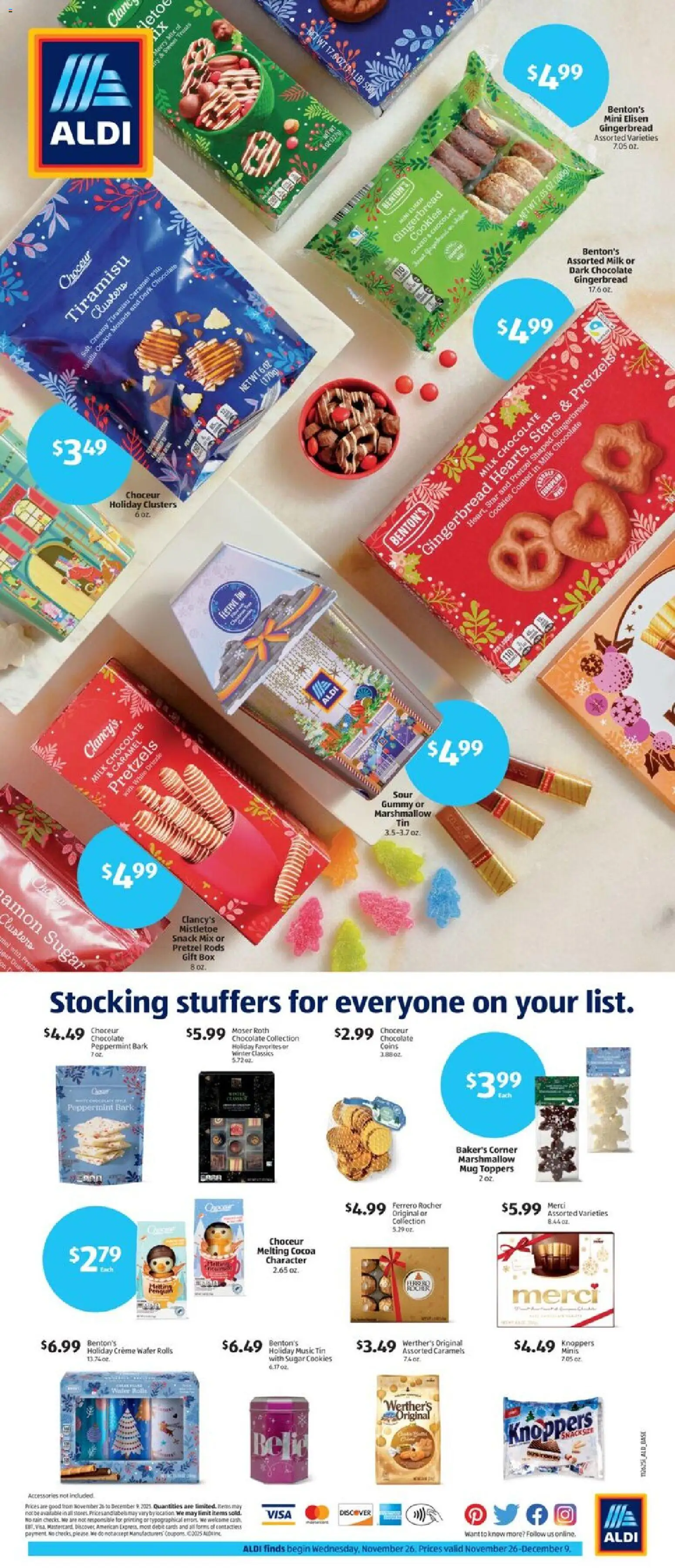 Aldi Weekly Ad - valid from 26.11.2025 | Page: 3 | Products: Peppermint, Box, Water, Sugar
