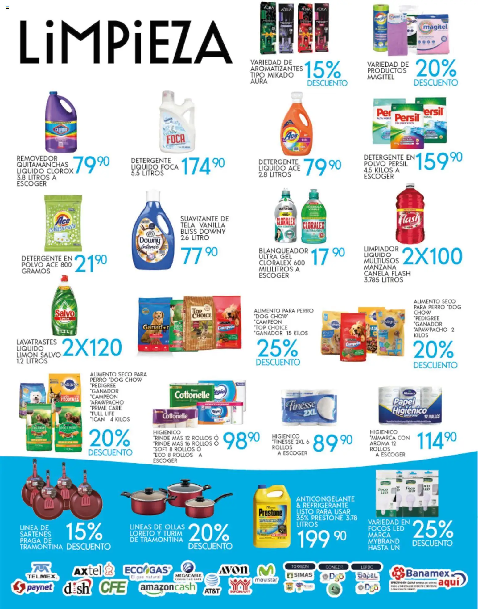 Nuevas ofertas de Alsuper válidas en toda la República Mexicana desde el 18.11.2025. ¡Encuentra las mejores ofertas en Alsuper folleto Laguna! | Página: 5 | Productos: Quitamanchas, Detergente, Limón, Suavizante