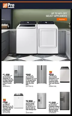 Preview of Home Depot weekly ads valid from 13.10.2025