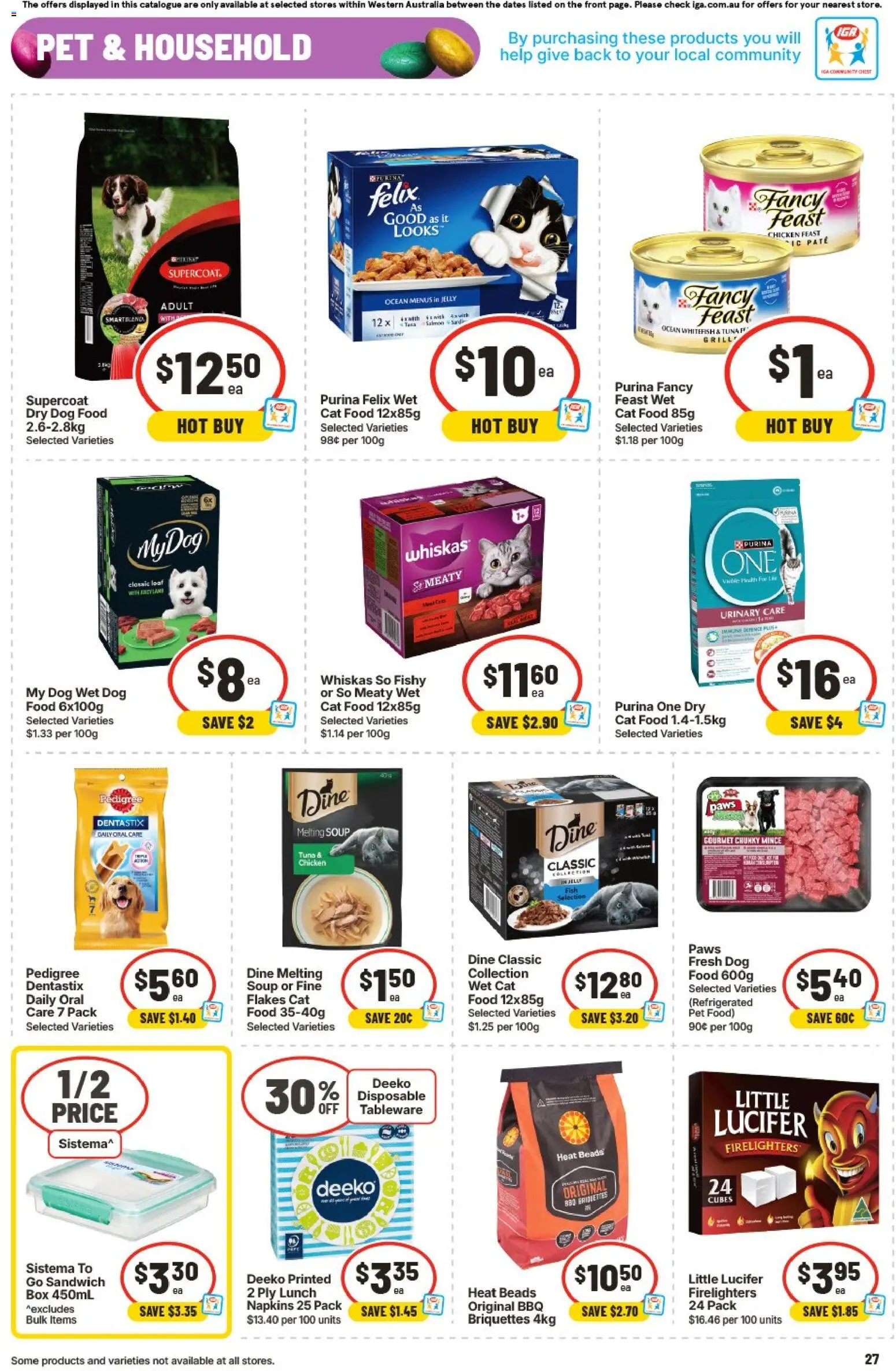 IGA catalogue - valid from 01.04.2026 | Page: 27 | Products: Box, Salmon, Soup, Tuna