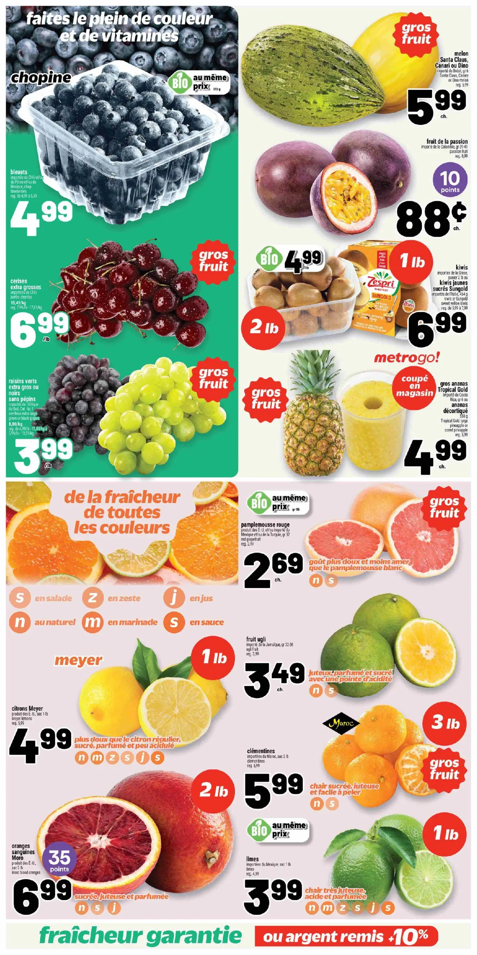 Metro flyer valid from 22.01.2026 | Page: 5 | Products: Pineapple, Chair, Oranges