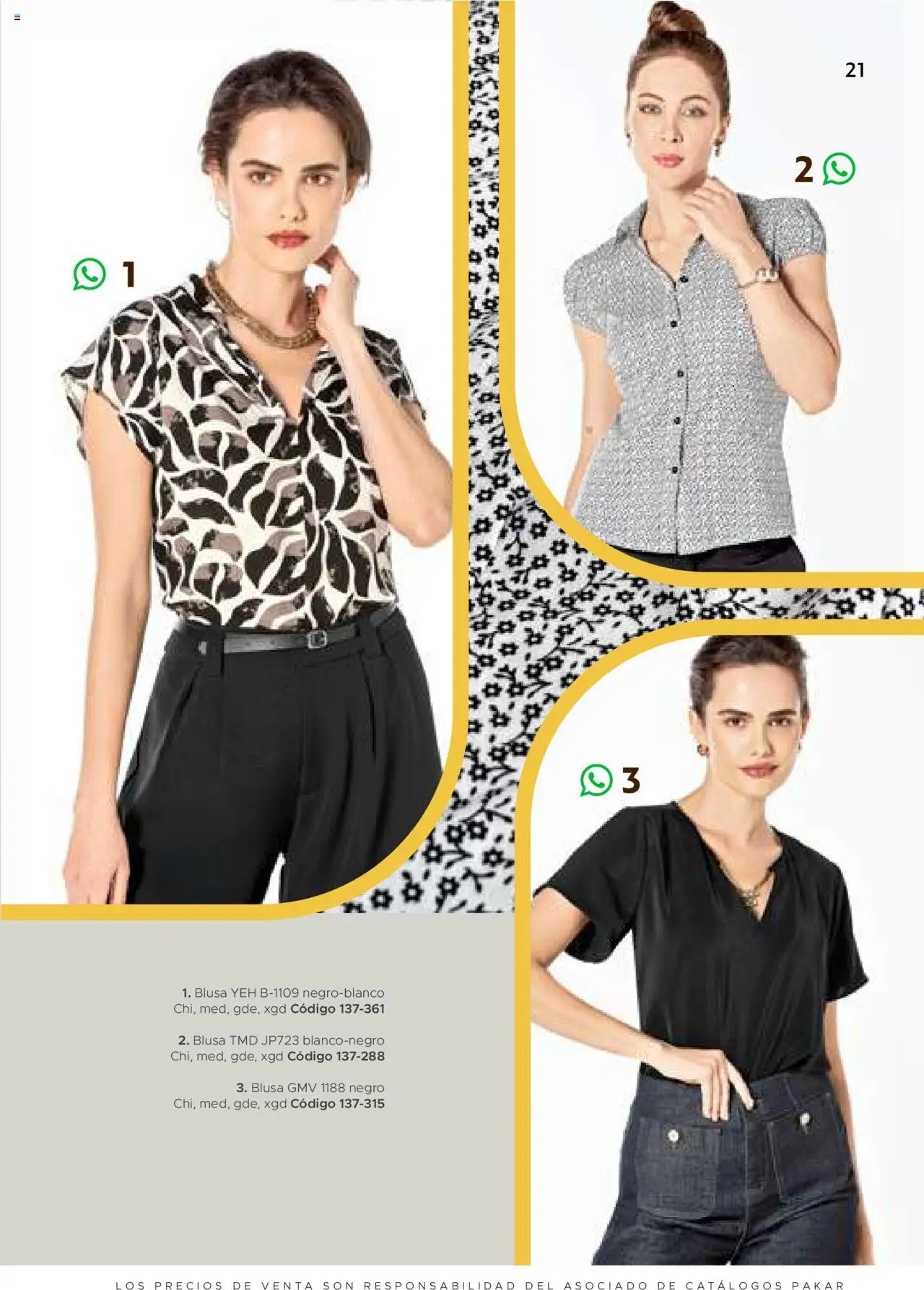 Nuevas ofertas de SC Pakar válidas en toda la República Mexicana desde el 24.07.2025. ¡Encuentra las mejores ofertas en SC Pakar Catálogo Ropa y Accesorios! | Página: 21 | Productos: Blusa