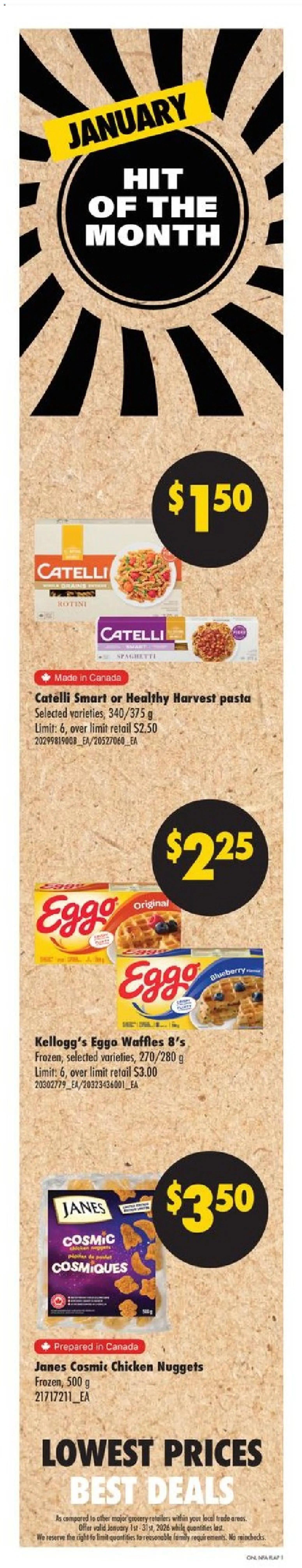 No Frills flyer valid from 22.01.2026 | Page: 9 | Products: Pasta, Chicken