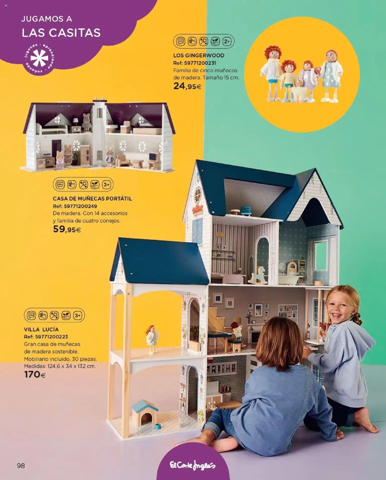 Nuevas ofertas de El Corte Inglés válidas en toda la República Mexicana desde el 27.10.2025. ¡Encuentra las mejores ofertas en El Corte Inglés catálogo Juguetes! | Página: 98