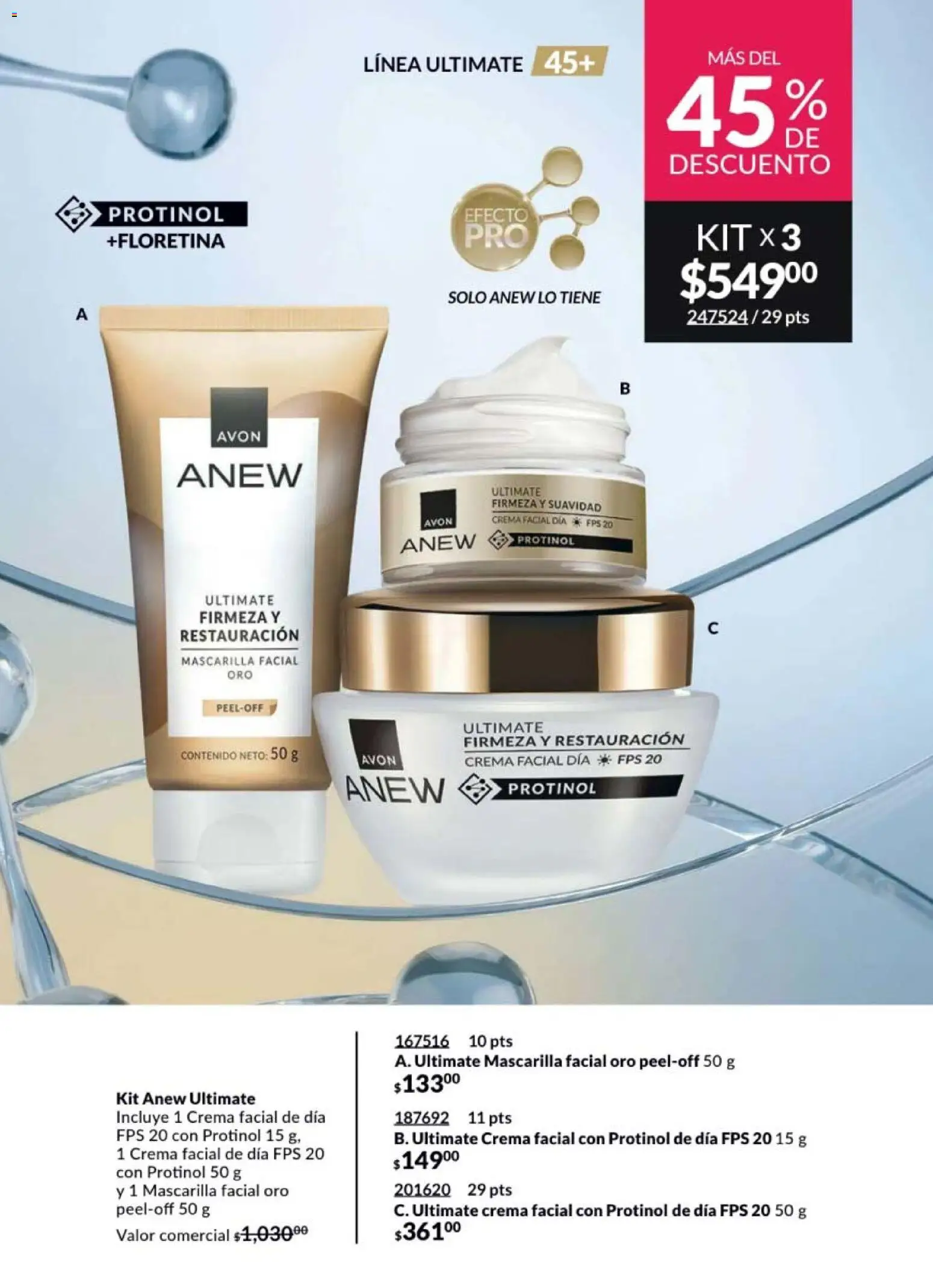 Nuevas ofertas de AVON válidas en toda la República Mexicana desde el 20.02.2026. ¡Encuentra las mejores ofertas en AVON campaña 4 2026! | Página: 115 | Productos: Crema, Mascarilla