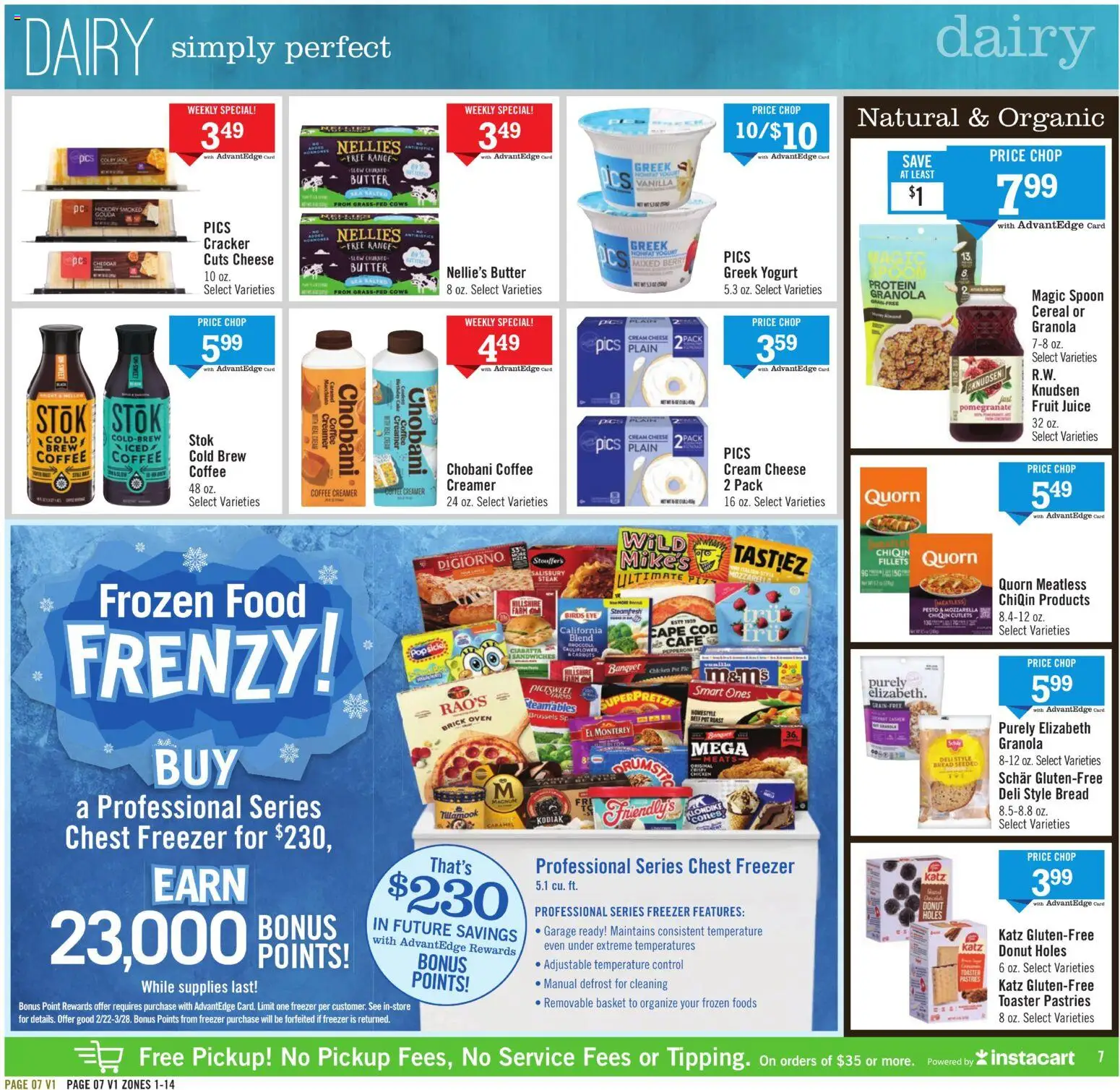 Price Chopper - Weekly Ad - valid from 01.03.2026 | Page: 11 | Products: Cheese, Yogurt, Beef, Oven