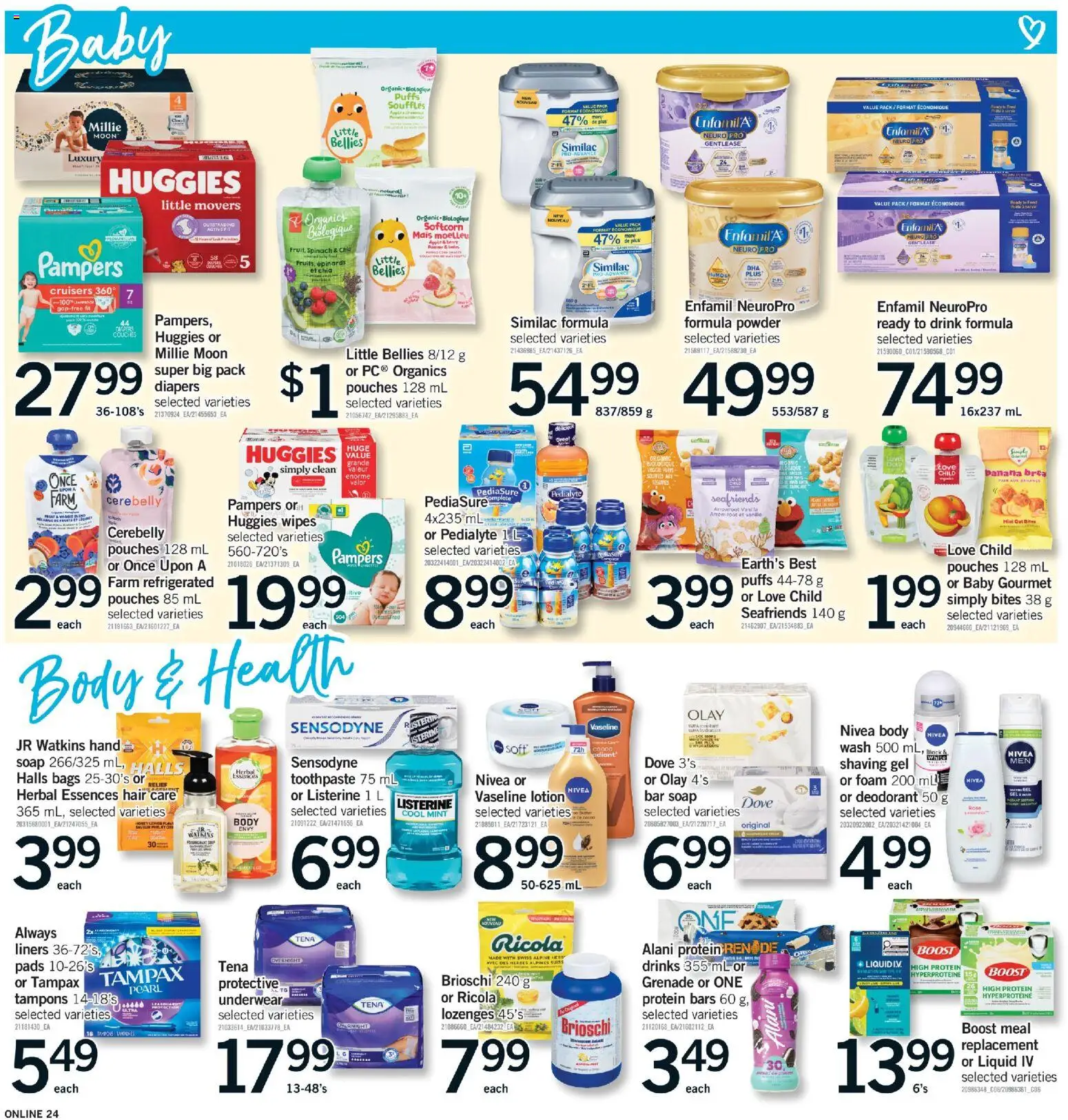 Fortinos flyer valid from 26.03.2026 | Page: 23 | Products: Soap, Deodorant, Toothpaste, Underwear
