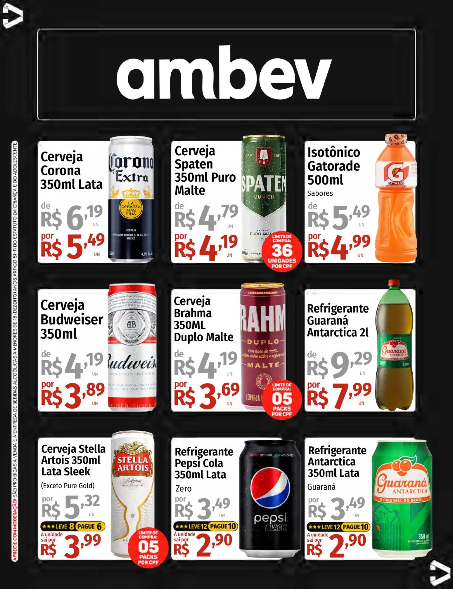Supermercado Dalben Folheto - válido de 12.02.2026 | Página: 2 | Produtos: Guaraná, Cola, Cerveja, Refrigerante
