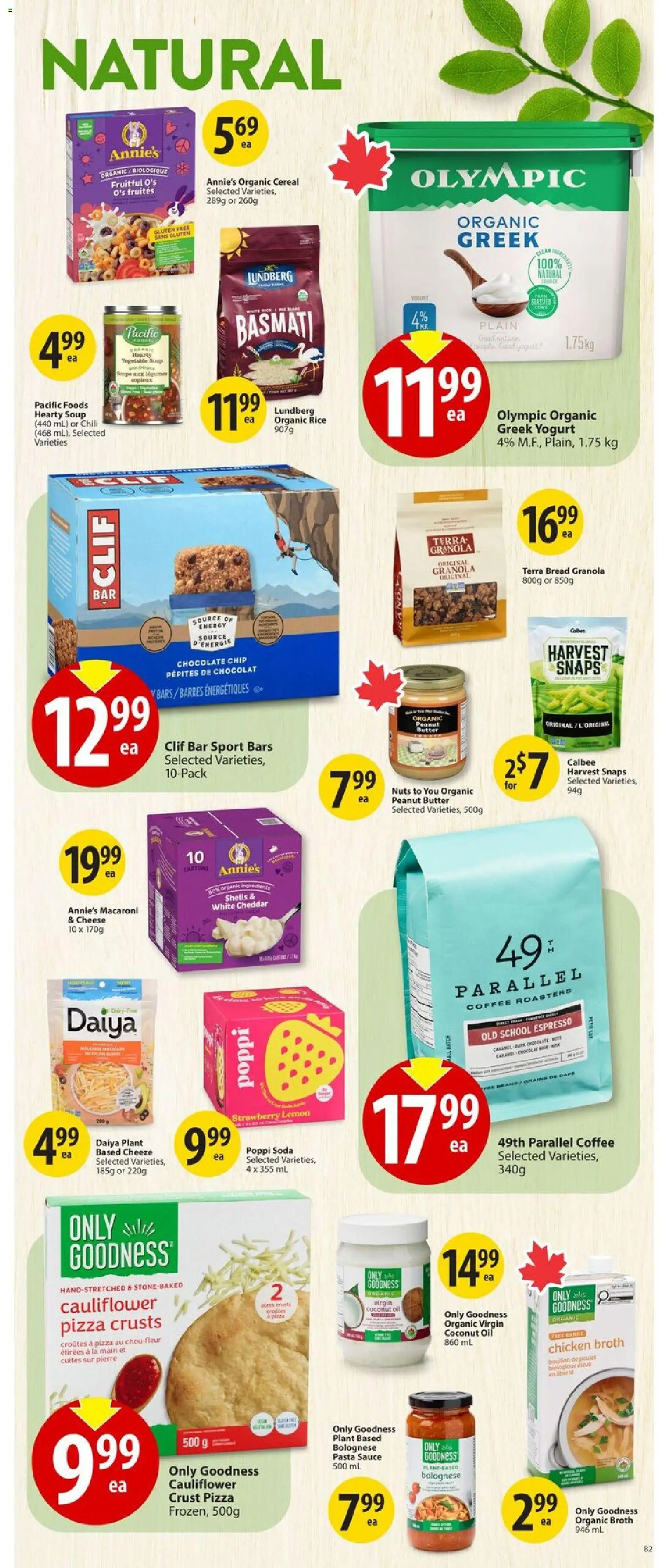 Save on foods flyer valid from 13.11.2025 | Page: 23 | Products: Pasta, Butter, Chocolate, Pizza