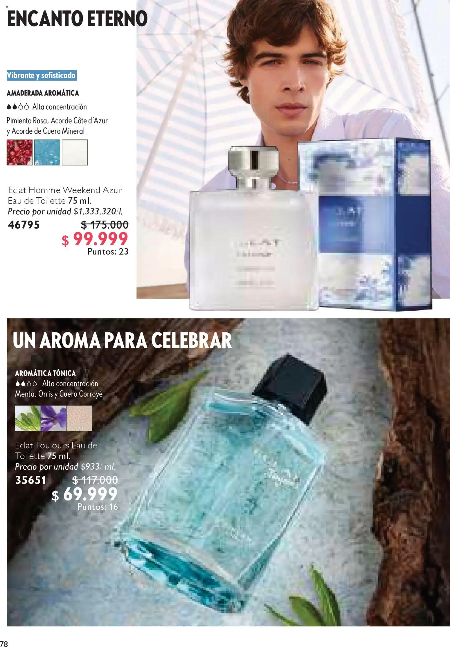 Oriflame revista - valida desde el 15.11.2025 | Página: 78 | Productos: Pimienta, Eau de toilette