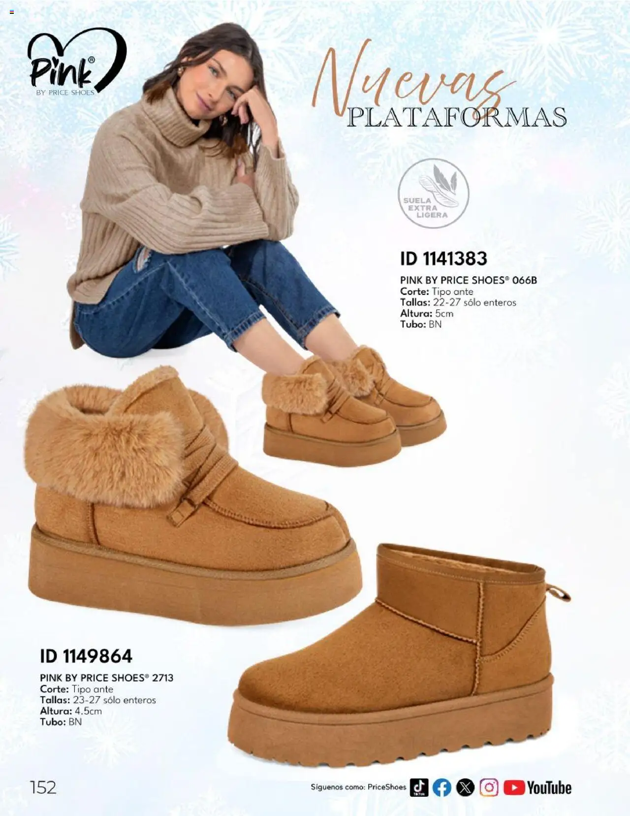 Nuevas ofertas de Price Shoes válidas en toda la República Mexicana desde el 26.06.2025. ¡Encuentra las mejores ofertas en Price Shoes catálogo Botas ! | Página: 152