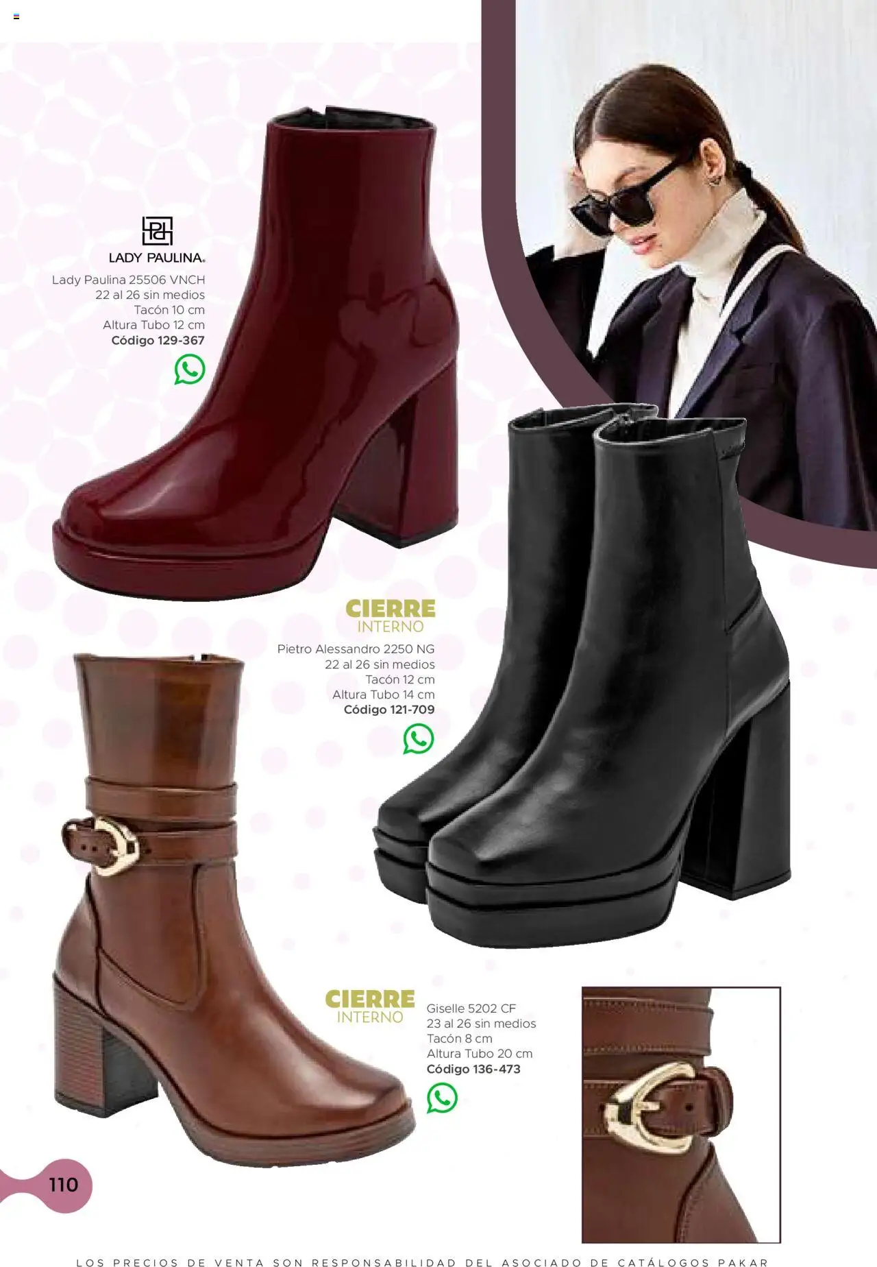 Nuevas ofertas de SC Pakar válidas en toda la República Mexicana desde el 24.07.2025. ¡Encuentra las mejores ofertas en SC Pakar - Catálogo Bota! | Página: 110