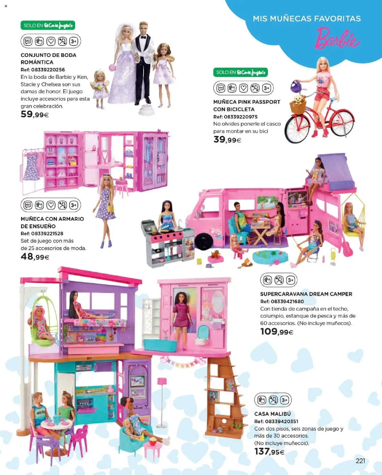 Nuevas ofertas de El Corte Inglés válidas en toda la República Mexicana desde el 27.10.2025. ¡Encuentra las mejores ofertas en El Corte Inglés catálogo Juguetes! | Página: 221 | Productos: Juego, Conjunto, Campana