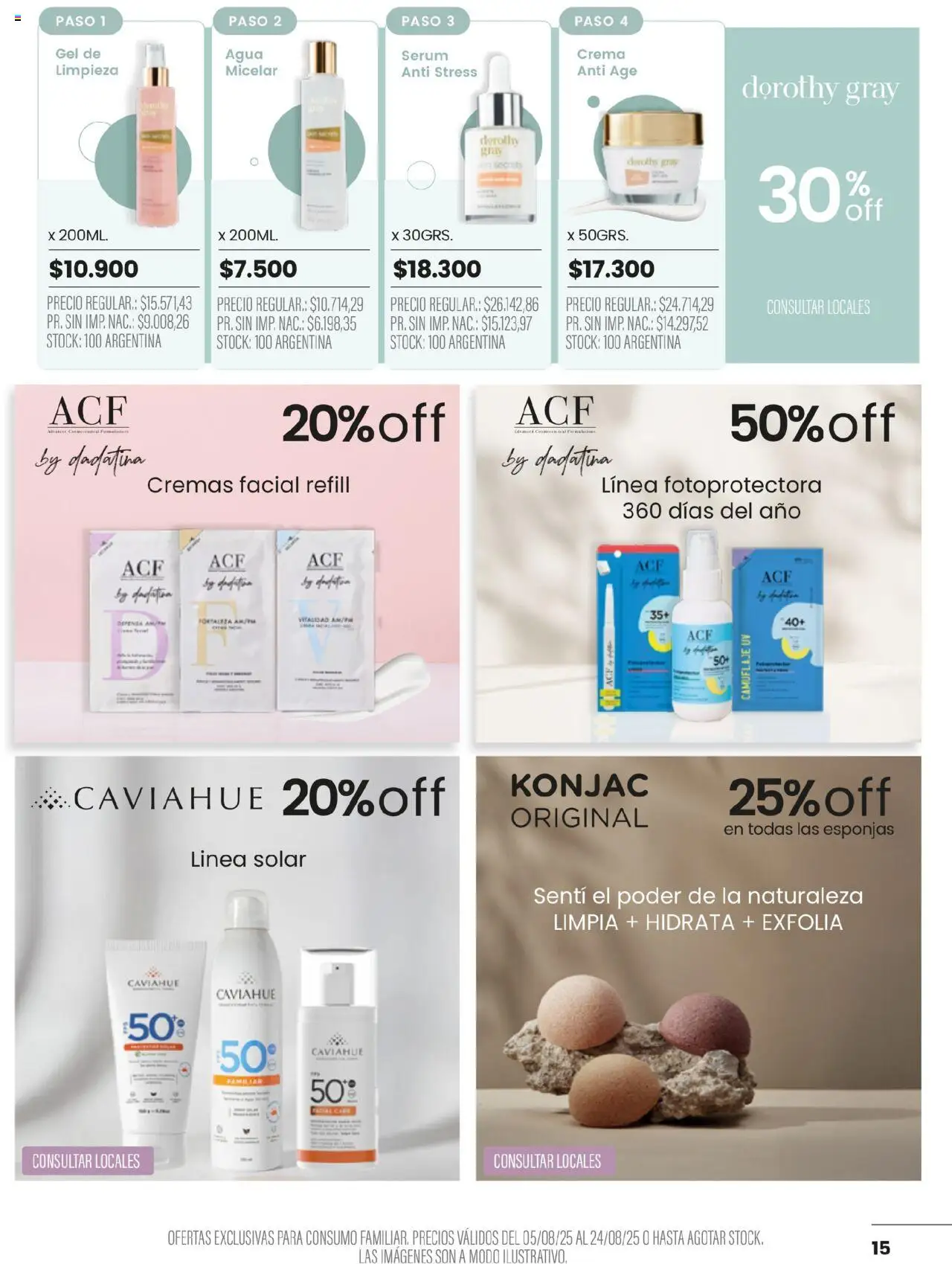 Pigmento ofertas │ válido desde el 05.08.2025 | Página: 15 | Productos: Serum, Agua, Crema