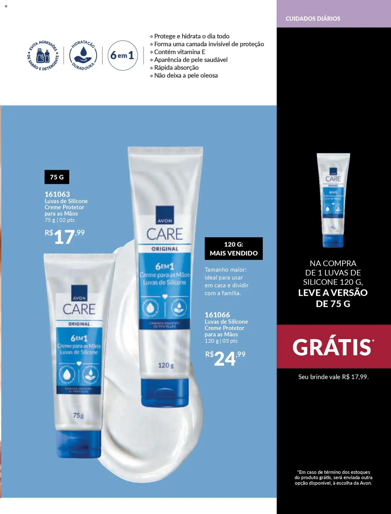 Avon Folheto - válido de 19.12.2025 | Página: 107 | Produtos: Sabão, Creme, Luvas