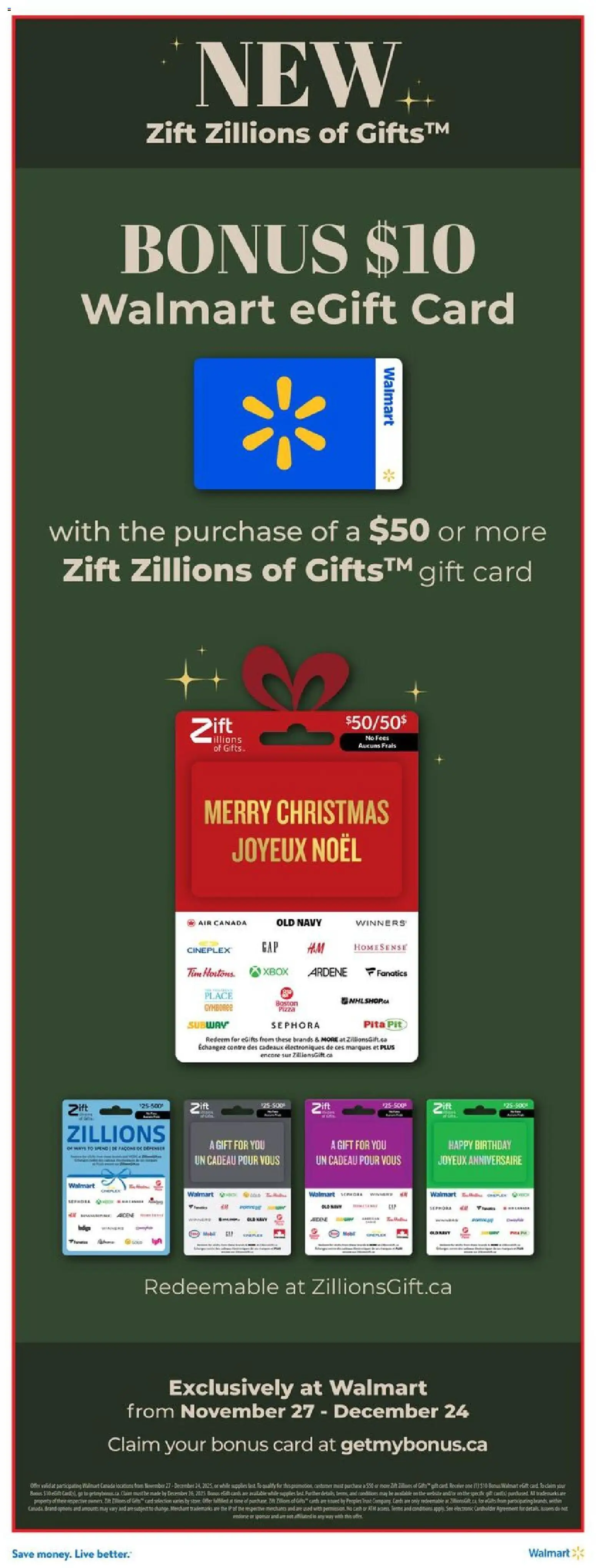 Walmart flyer valid from 11.12.2025 | Page: 28 | Products: Xbox, Pizza