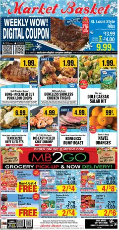 Preview of Market Basket weekly ads valid from 21.01.2026