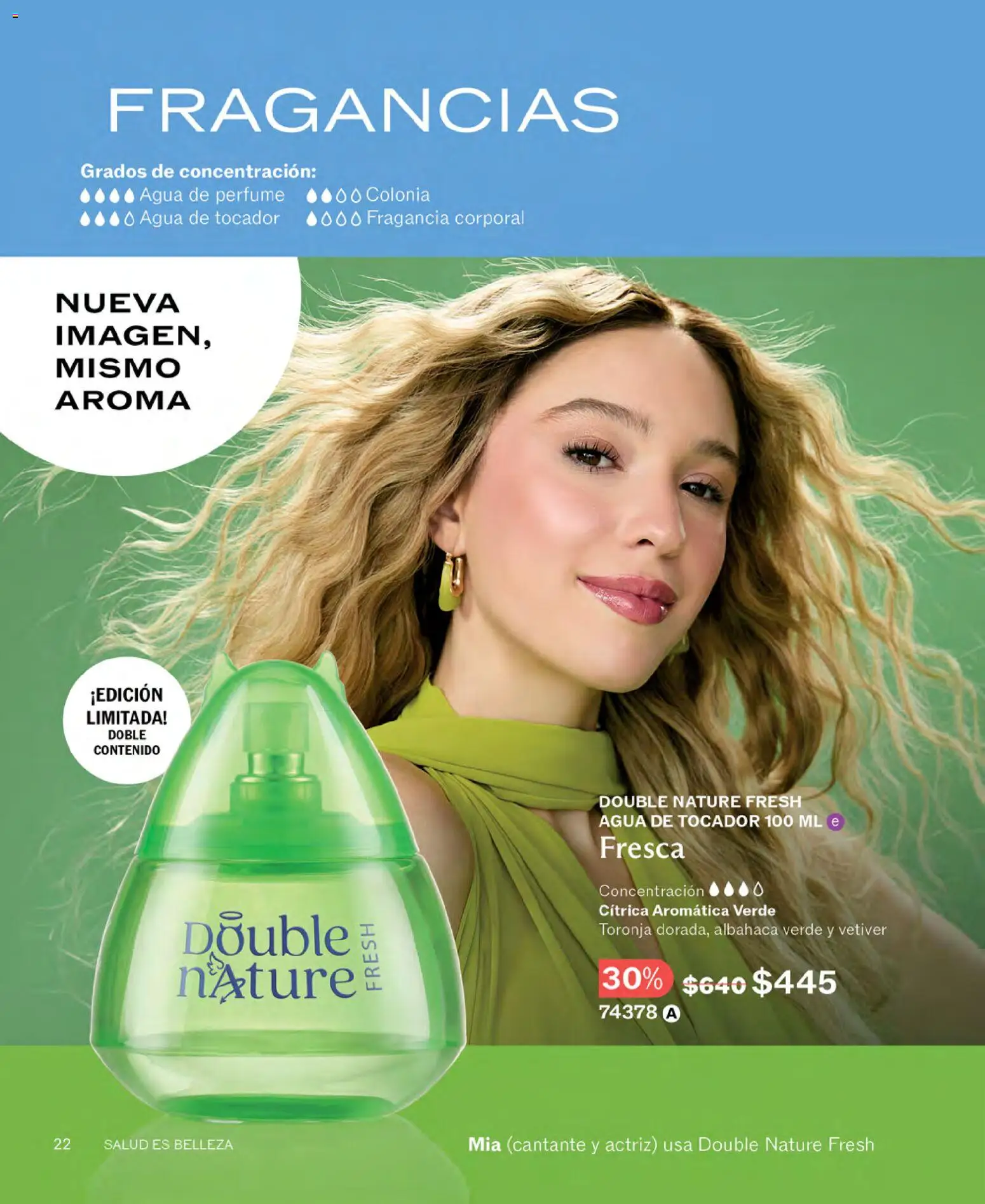 Nuevas ofertas de JAFRA válidas en toda la República Mexicana desde el 01.11.2025. ¡Encuentra las mejores ofertas en JAFRA catálogo! | Página: 22 | Productos: Agua, Toronja, Perfume, Fragancia
