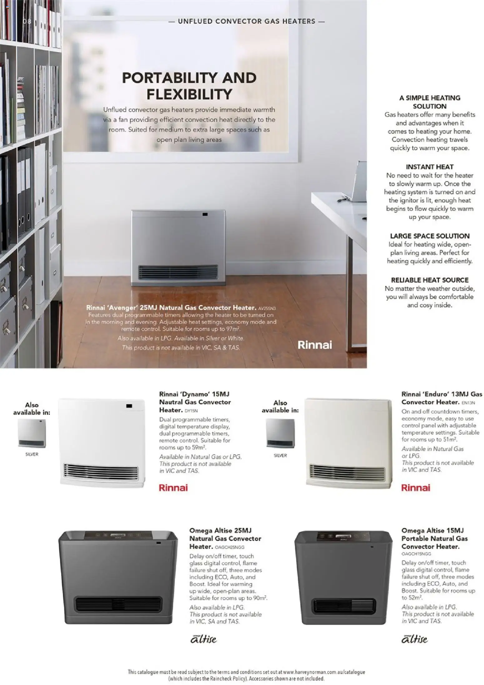 Harvey Norman catalogue - valid from 21.04.2026 | Page: 8 | Products: Heater, Accessories, Digital, Portable