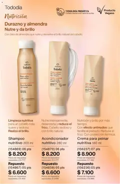 Catálogo Natura Ciclo 13 │ válido desde el 11.09.2025 | Página: 283 | Productos: Durazno, Shampoo, Acondicionador, Almendra