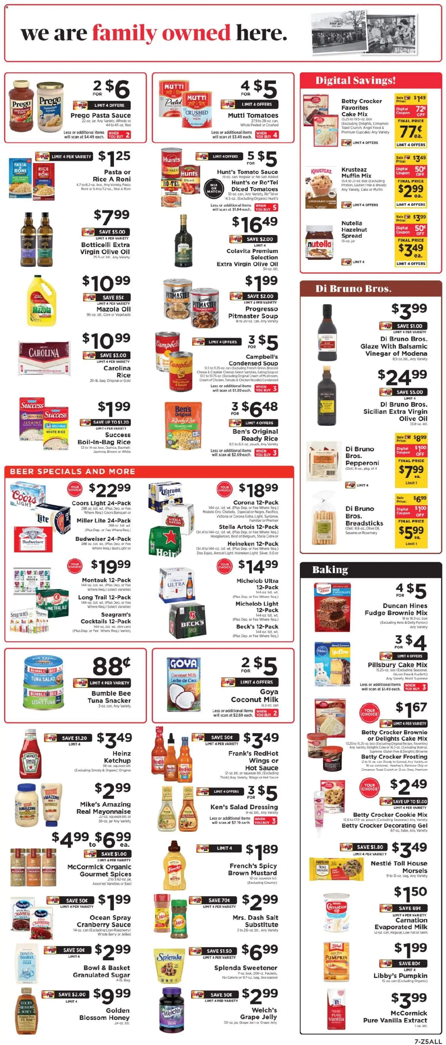 ShopRite Weekly Ad 2 - valid from 09.11.2025 | Page: 8 | Products: Corn, Ketchup, Salad, Sauce