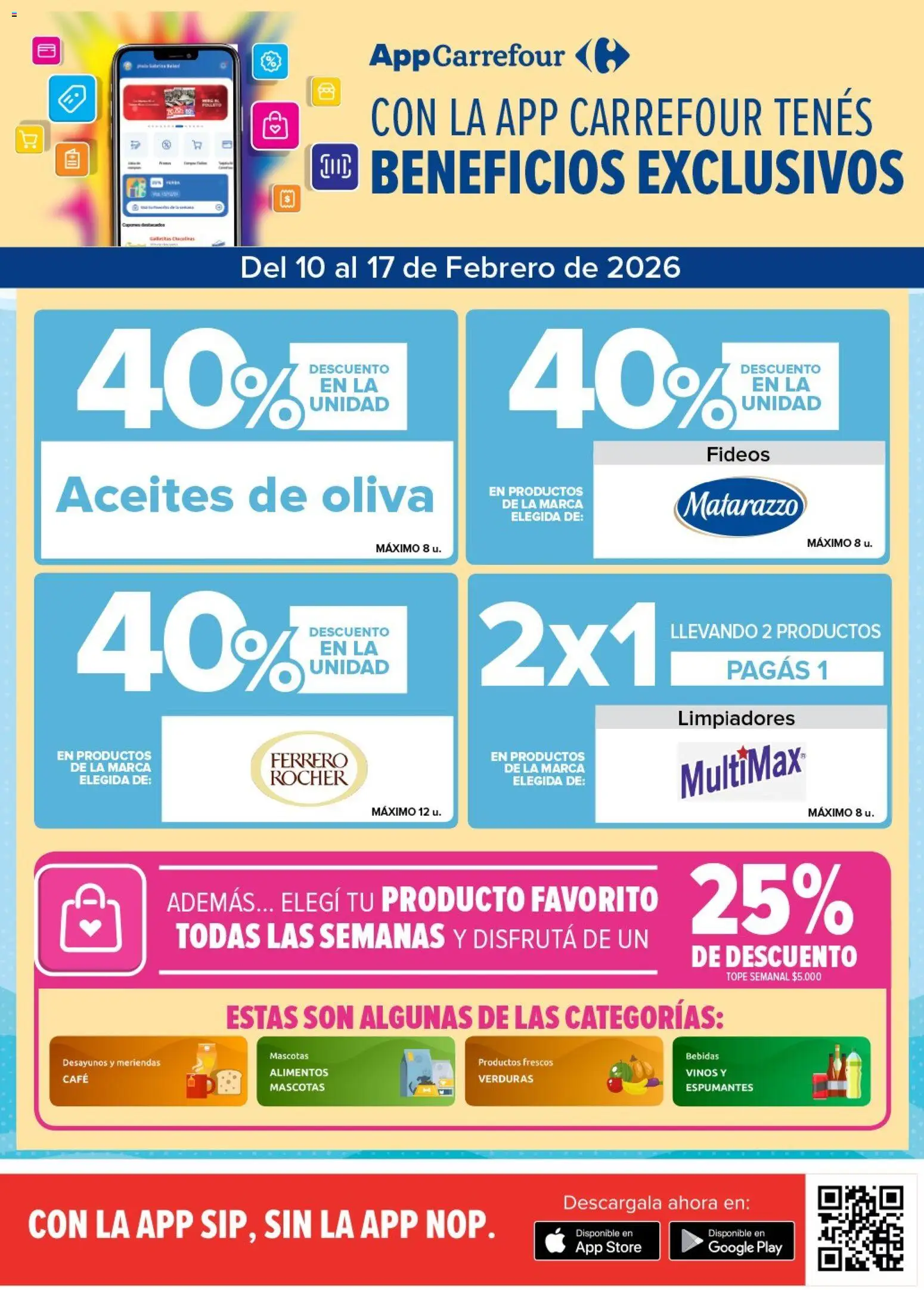 Carrefour - Carrefour Express  │ válido desde el 10.02.2026 | Página: 2 | Productos: Oliva, Café, Fideos