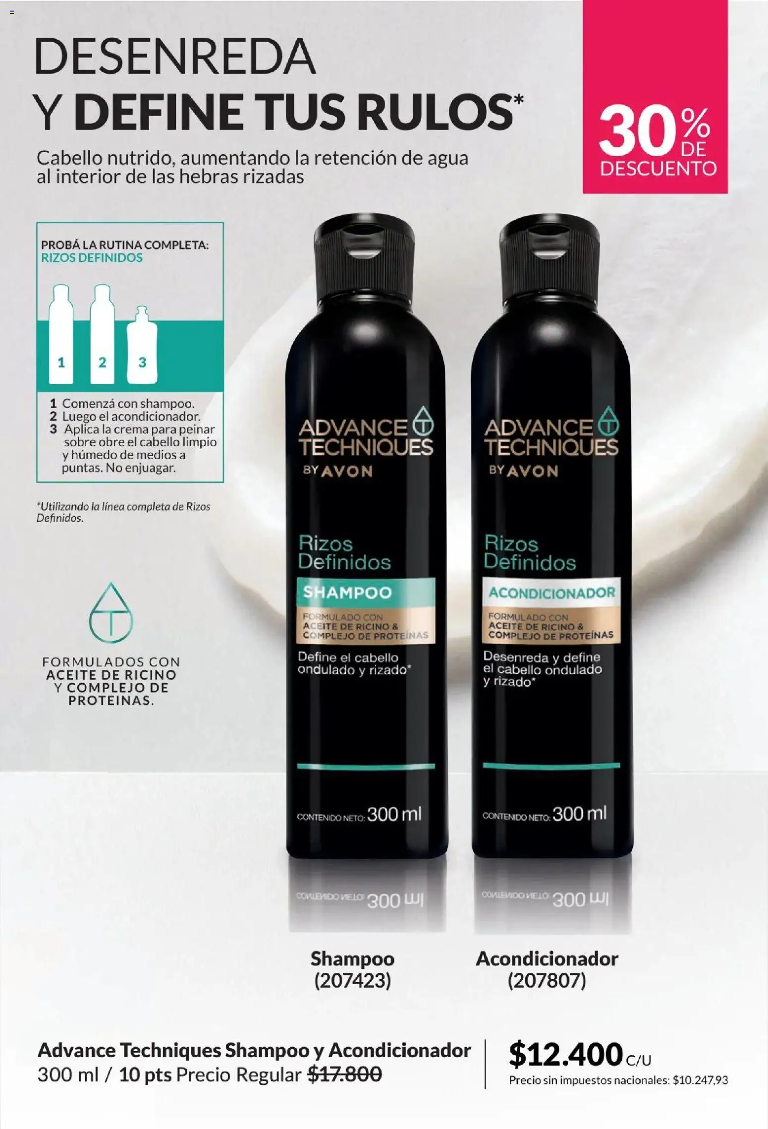 Catálogo AVON Campaña 4/2026 │ válido desde el 01.04.2026 | Página: 177 | Productos: Sobre, Aceite, Shampoo, Crema