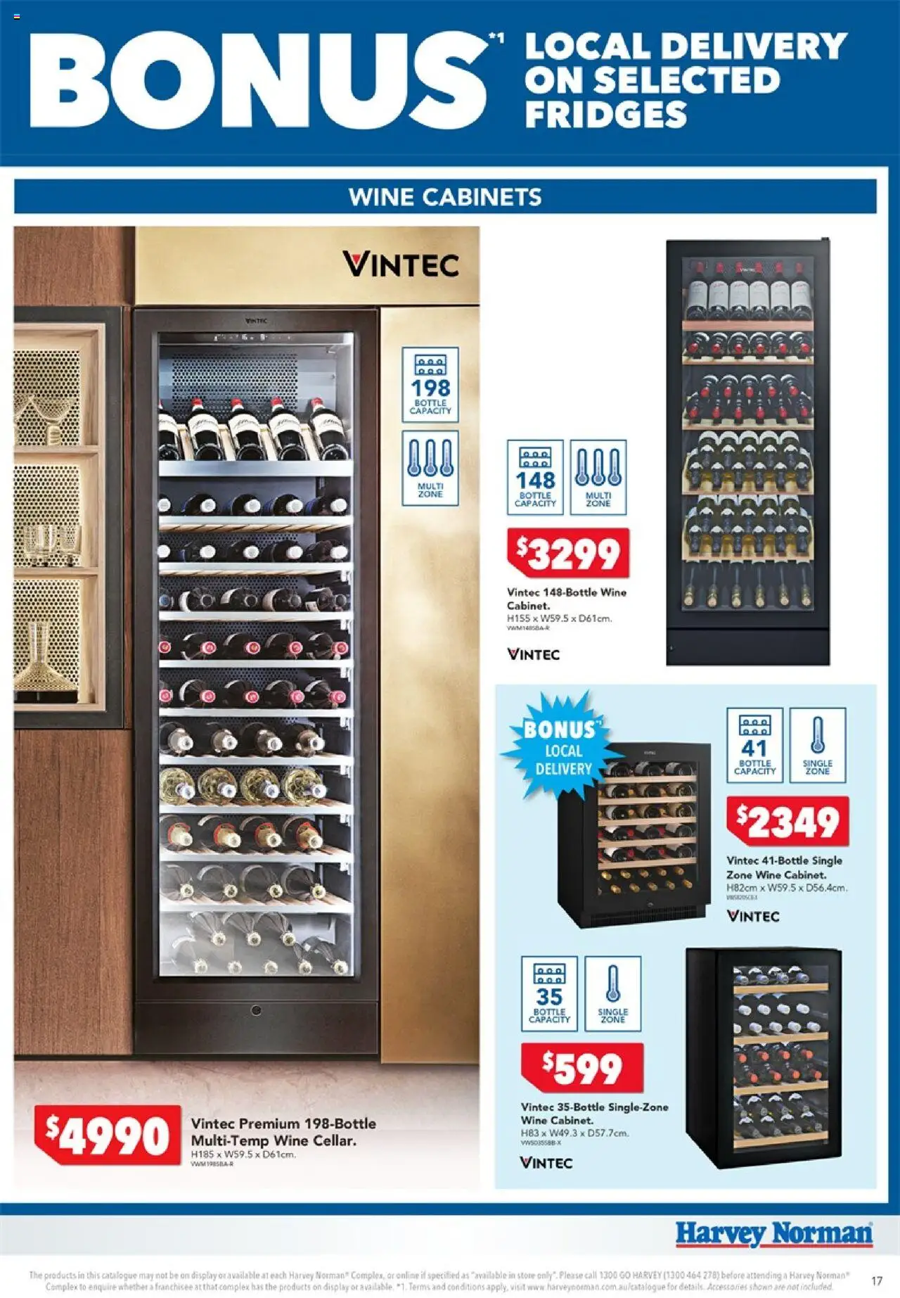 Harvey Norman catalogue - valid from 11.09.2025 | Page: 17 | Products: Wine, Accessories