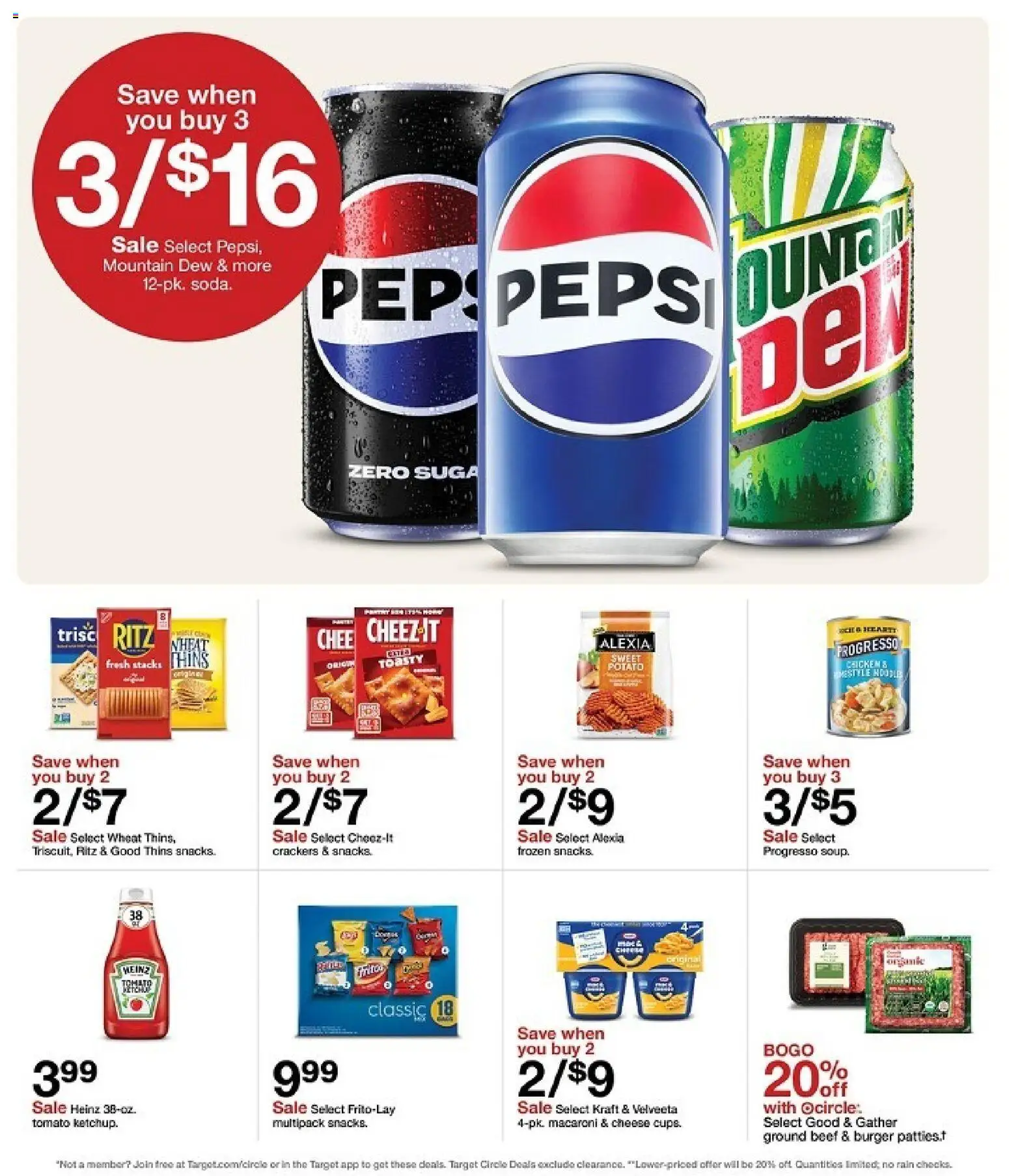 Target Weekly Ad - valid from 04.01.2026 | Page: 32 | Products: Cheese, Beef
