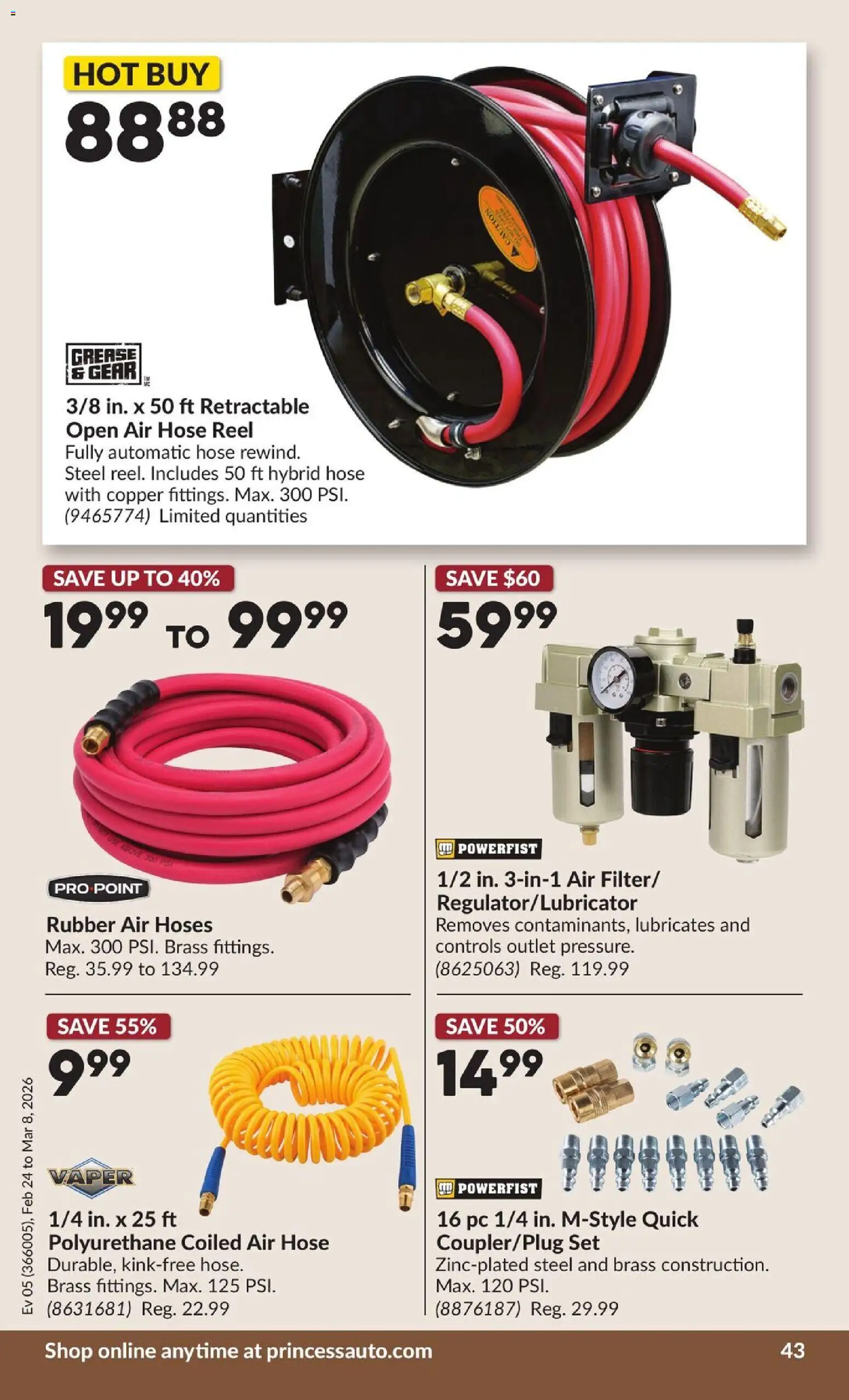 Princess Auto flyer valid from 24.02.2026 | Page: 47 | Products: PC