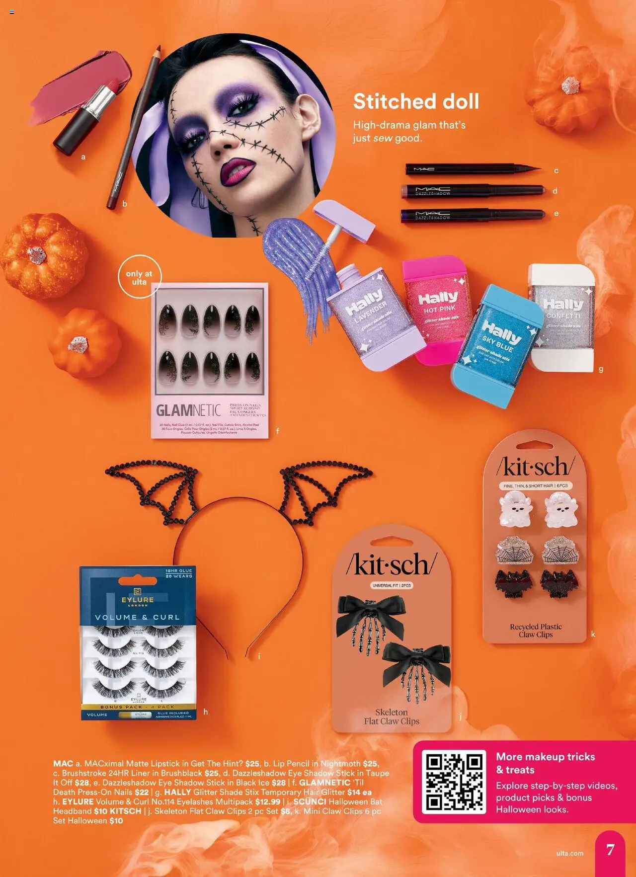 Ulta Beauty Weekly Ad - valid from 05.10.2025 | Page: 7 | Products: Press, Pencil, Eyelashes, Pc