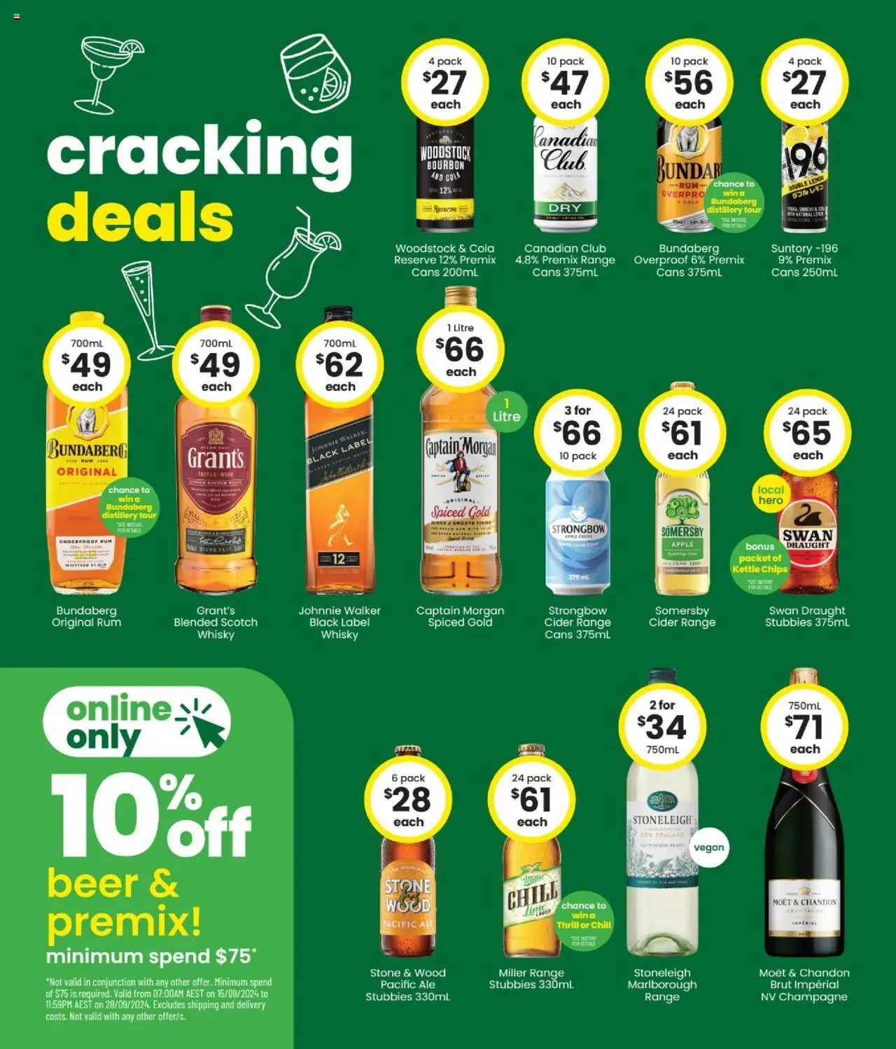 The Bottle-O catalogue - valid from 15.09.2025 | Page: 2 | Products: Chips, Rum, Scotch, Kettle