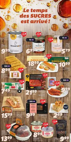 Preview of IGA weekly flyer / circulaire from shop IGA valid from 12.03.2026 | Page: 13 | Products: Butter, Chocolate, Ham