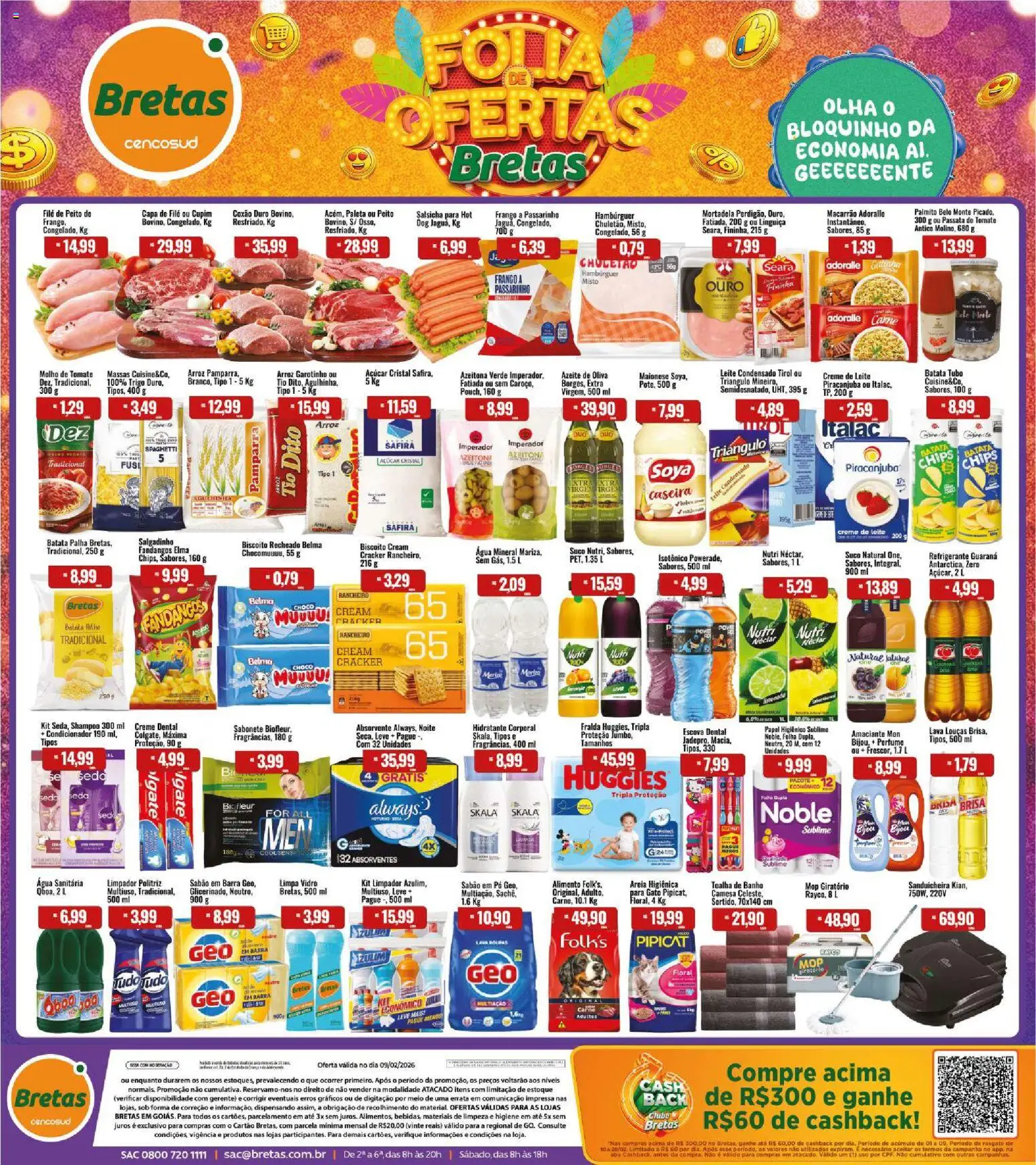 Bretas Folheto - válido de 09.02.2026 | Página: 1