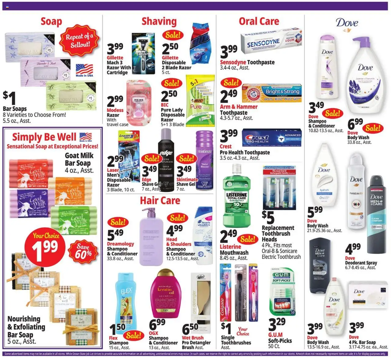 Ocean State Job Lot Weekly Ad - MA - valid from 18.09.2025 | Page: 13 | Products: Fragrance, Soap, Bar Soap, Salt
