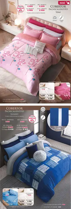 Vista previa de Colchas Concord catálogo, nuevo folleto de la tienda, válido en México a partir del 01.02.2026 | Página: 168
