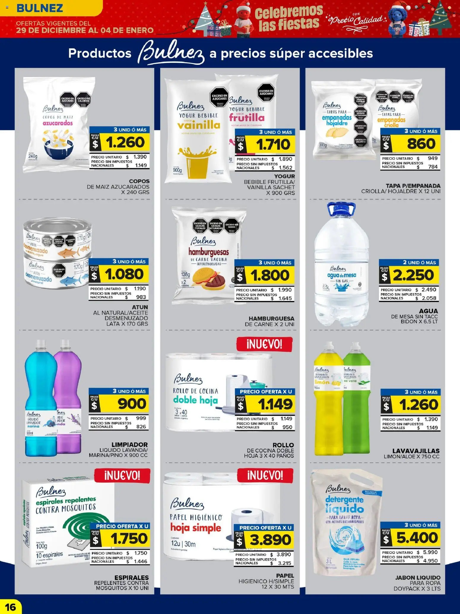 Carrefour Maxi catálogo │ válido desde el 29.12.2025 | Página: 17 | Productos: Lavavajillas, Jabón, Detergente, Agua