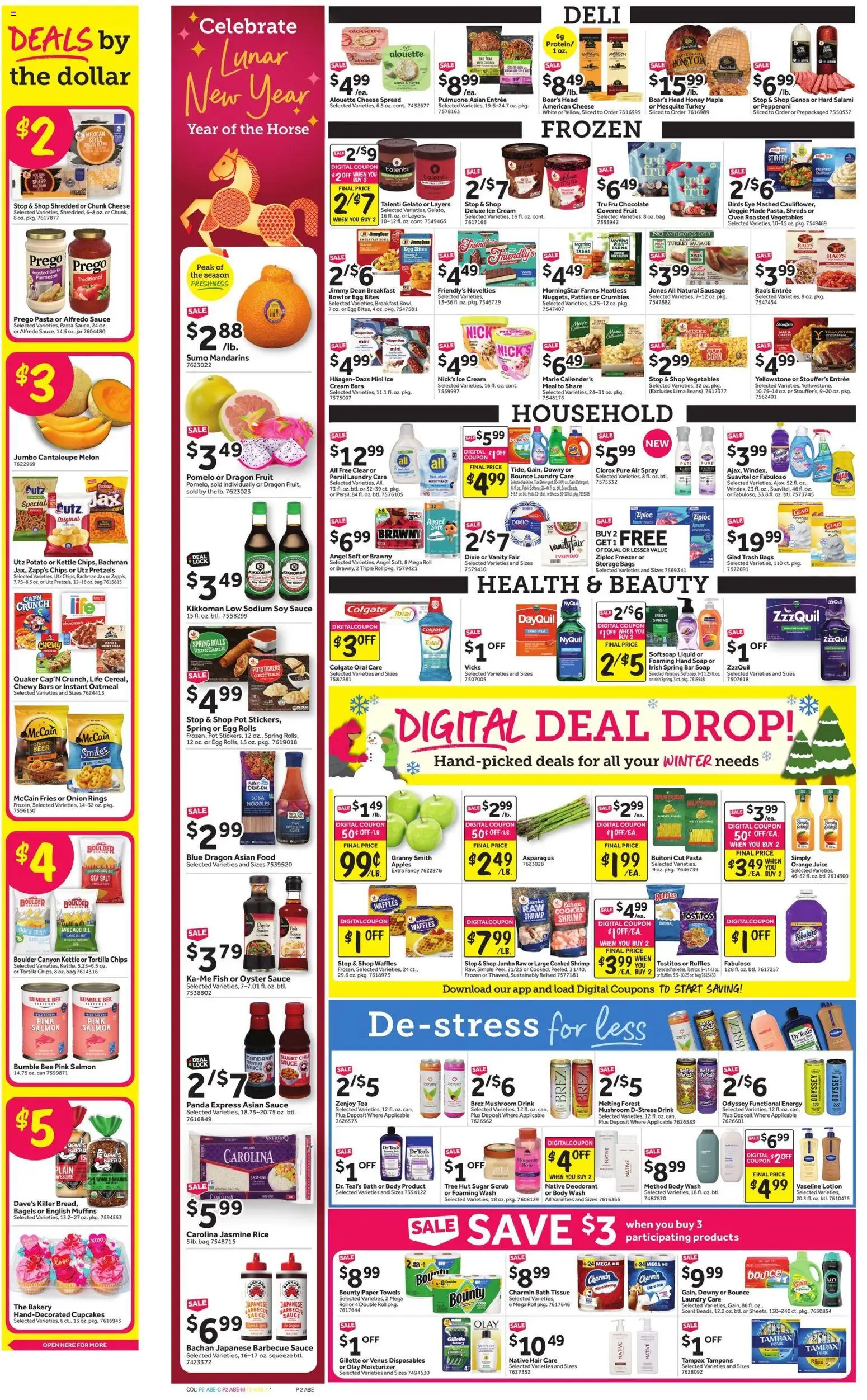 Stop & Shop Weekly Ad - valid from 13.02.2026 | Page: 3 | Products: Bakery, Deodorant, Melon, Onion