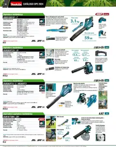 Nuevas ofertas de Makita válidas en toda la República Mexicana desde el 07.10.2024. ¡Encuentra las mejores ofertas en Makita catálogo Ope! | Página: 36