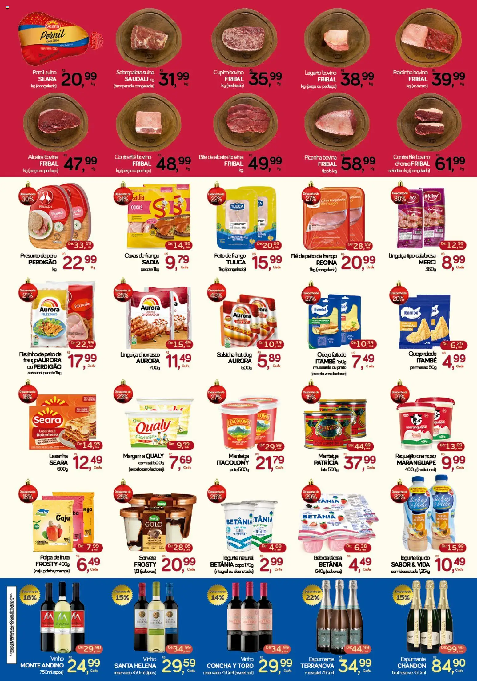 Cometa Supermercados Folheto - válido de 19.12.2025 | Página: 3 | Produtos: Fraldinha, Parmesão, Queijo ralado, Sal