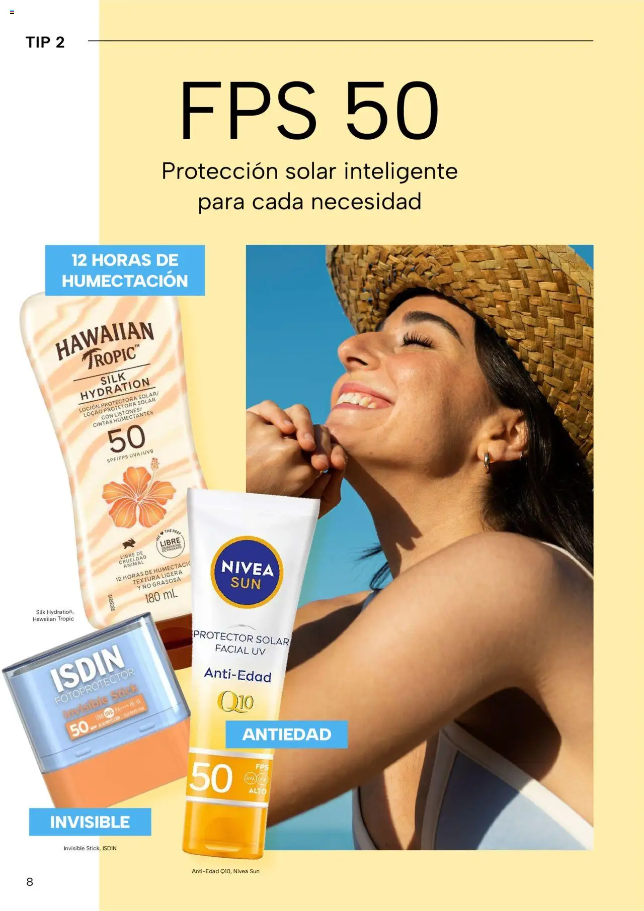 Nuevas ofertas de Chedraui válidas en toda la República Mexicana desde el 02.05.2025. ¡Encuentra las mejores ofertas en Chedraui folleto Vive Bella! | Página: 8 | Productos: Loción, Uva, Protector solar