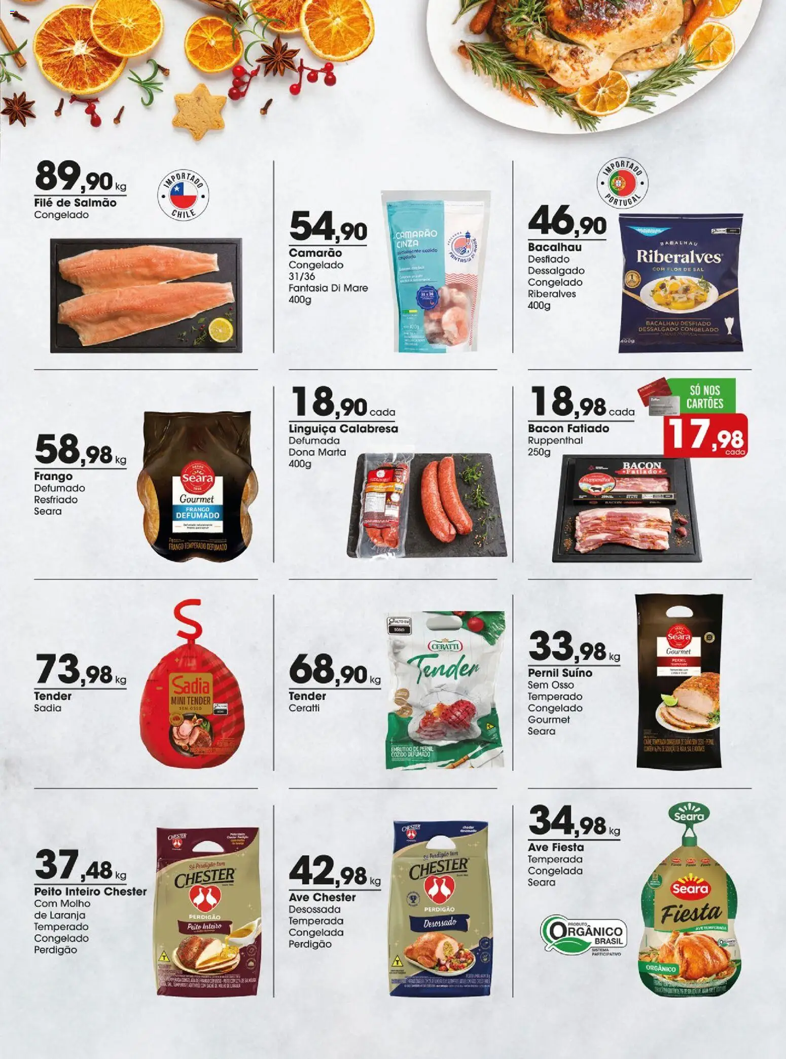 Zaffari Folheto - válido de 02.12.2025 | Página: 13 | Produtos: Tender, Linguiça, Fantasia, Sal