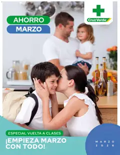 Cruz Verde - Ahorro Marzo válido desde el 01.03.2026