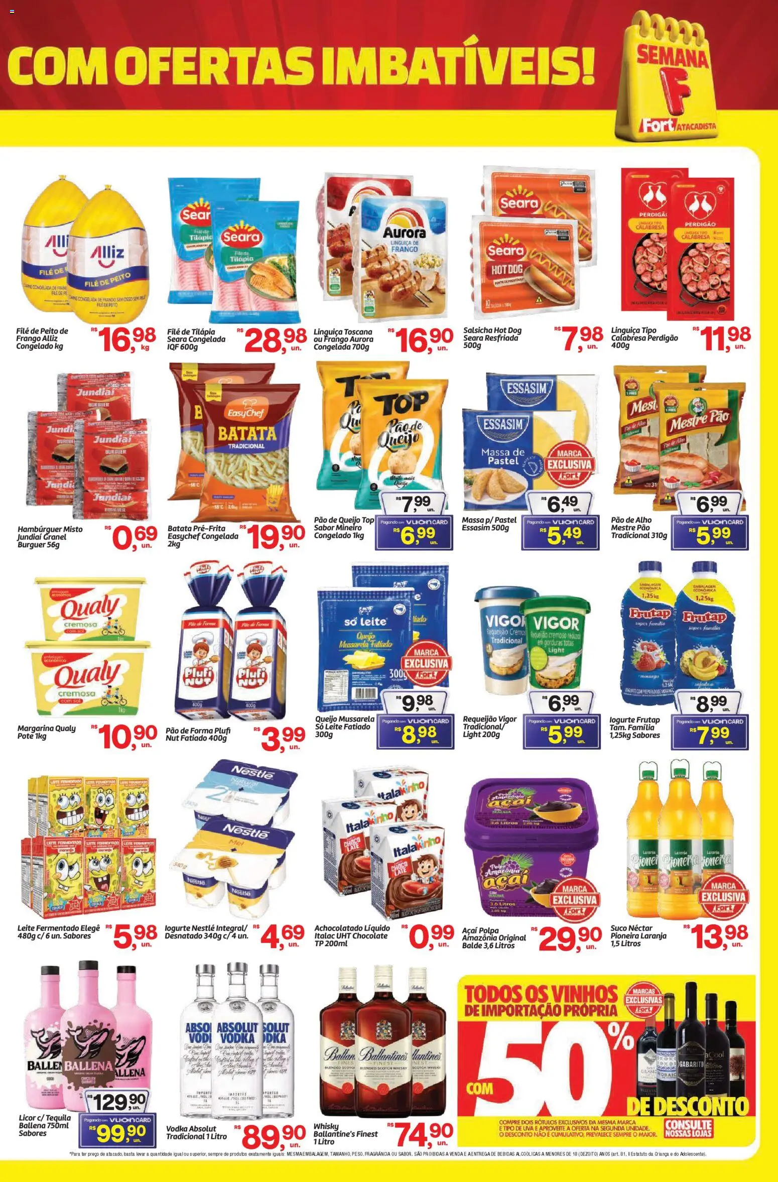 Fort Atacadista Folheto - válido de 01.11.2025 | Página: 3 | Produtos: Fragrância, Carne, Açaí, Balde