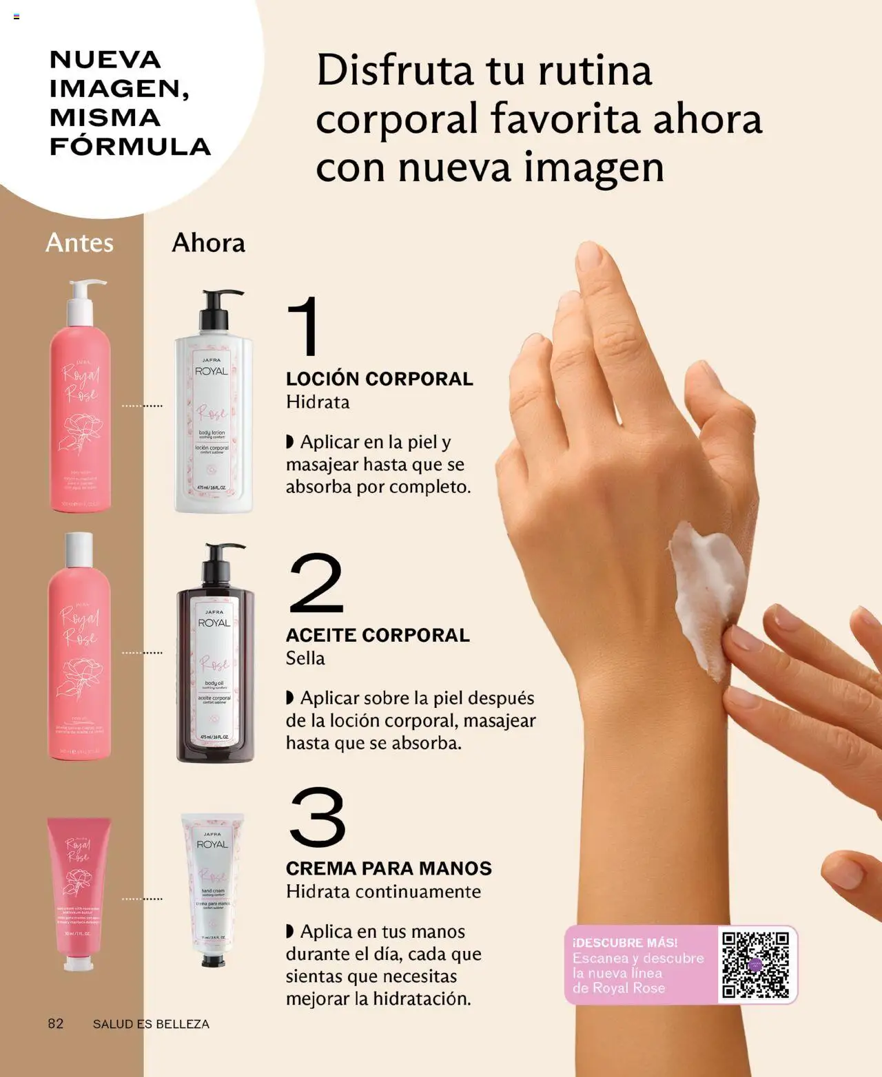 Nuevas ofertas de JAFRA válidas en toda la República Mexicana desde el 01.08.2025. ¡Encuentra las mejores ofertas en JAFRA - Catálogo! | Página: 82 | Productos: Agua, Loción, Body, Sobre
